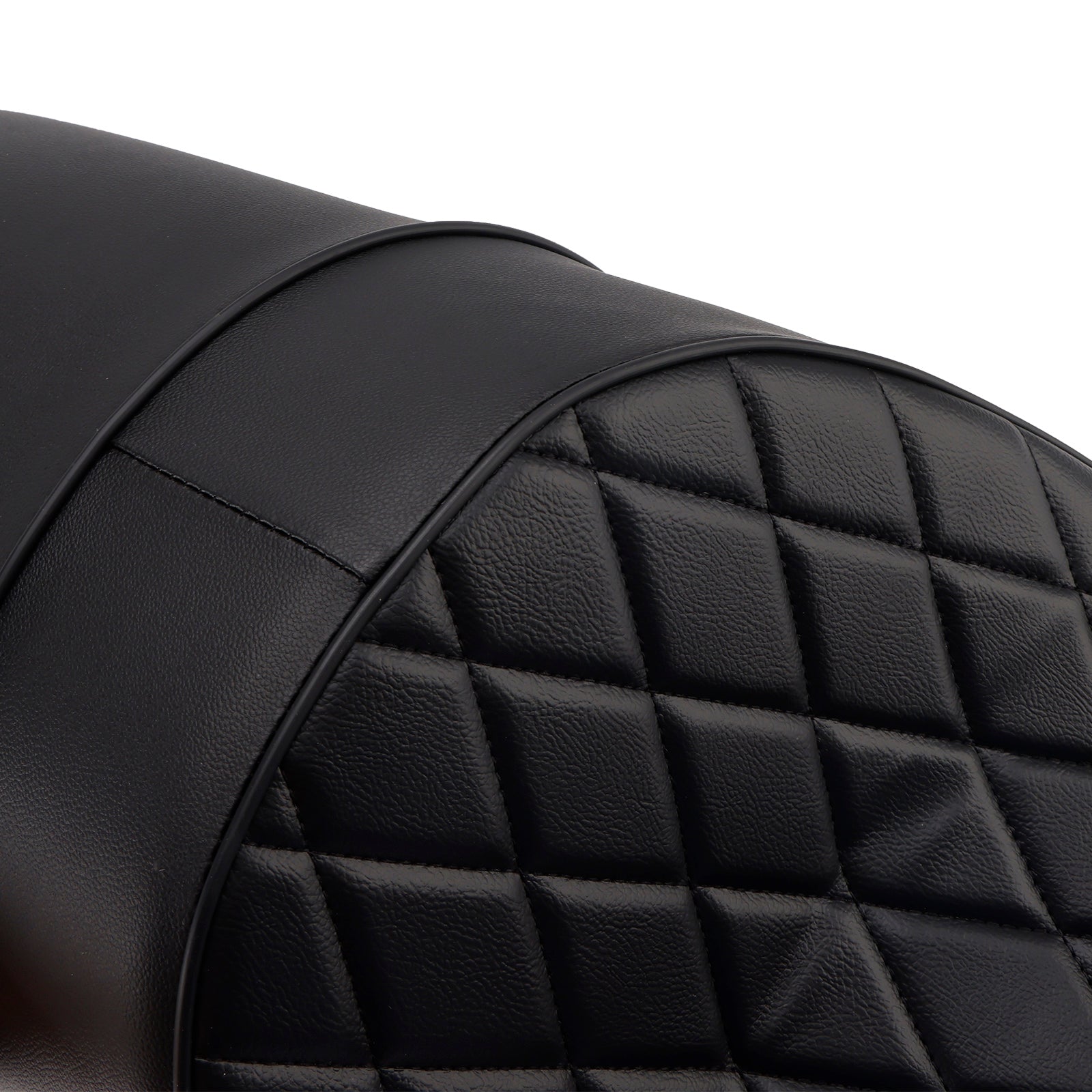 Front Raider Seat Driver Cushion Pu Fit Black For Kawasaki Vulcan S En650 15-25