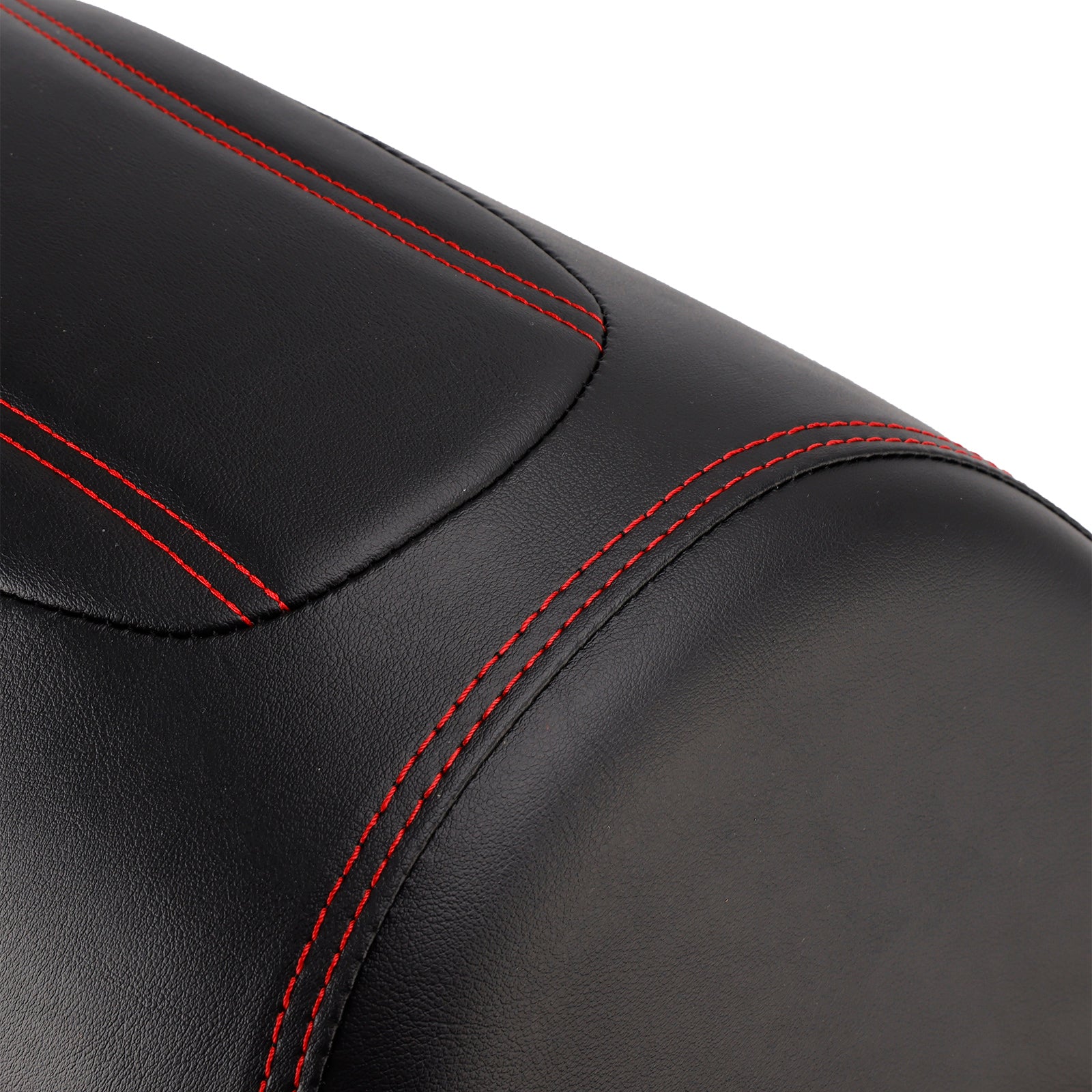 Front Raider Seat Driver Cushion Pu Fit Red For Kawasaki Vulcan S En650 15-25