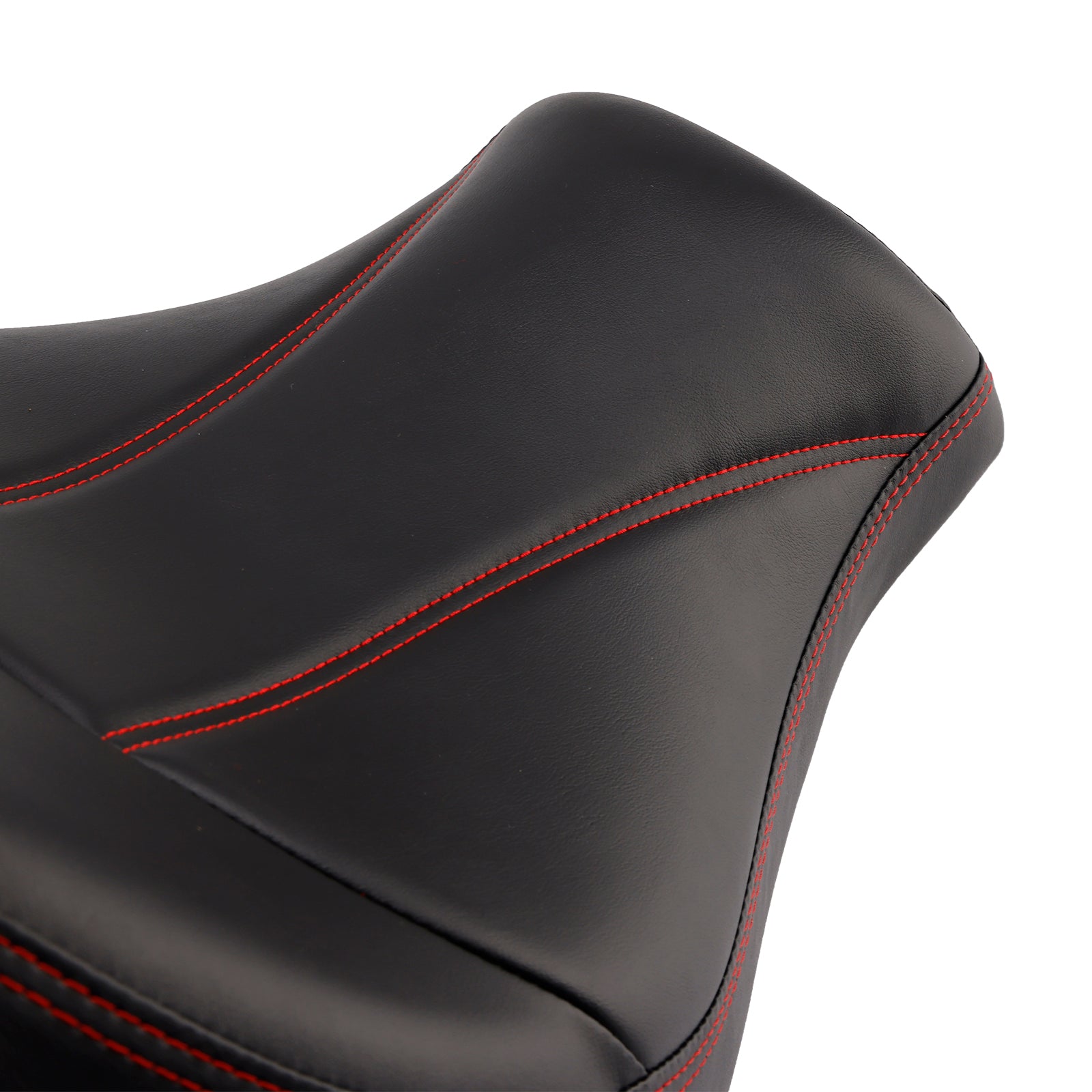 Front Raider Seat Driver Cushion Pu Fit Red For Kawasaki Vulcan S En650 15-25