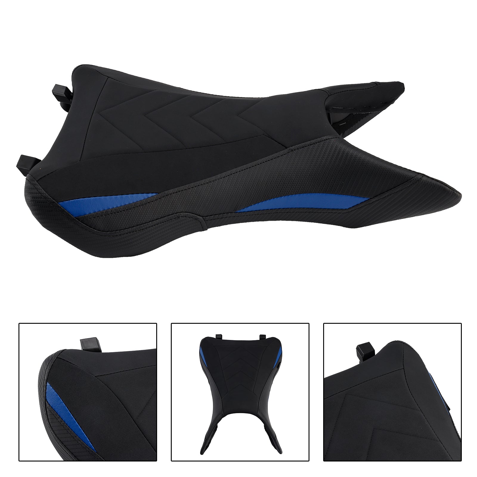 Front Raider Seat Driver Cushion Pu Fit Blue2 For Yamaha Mt-09 Mt09 2024-2026