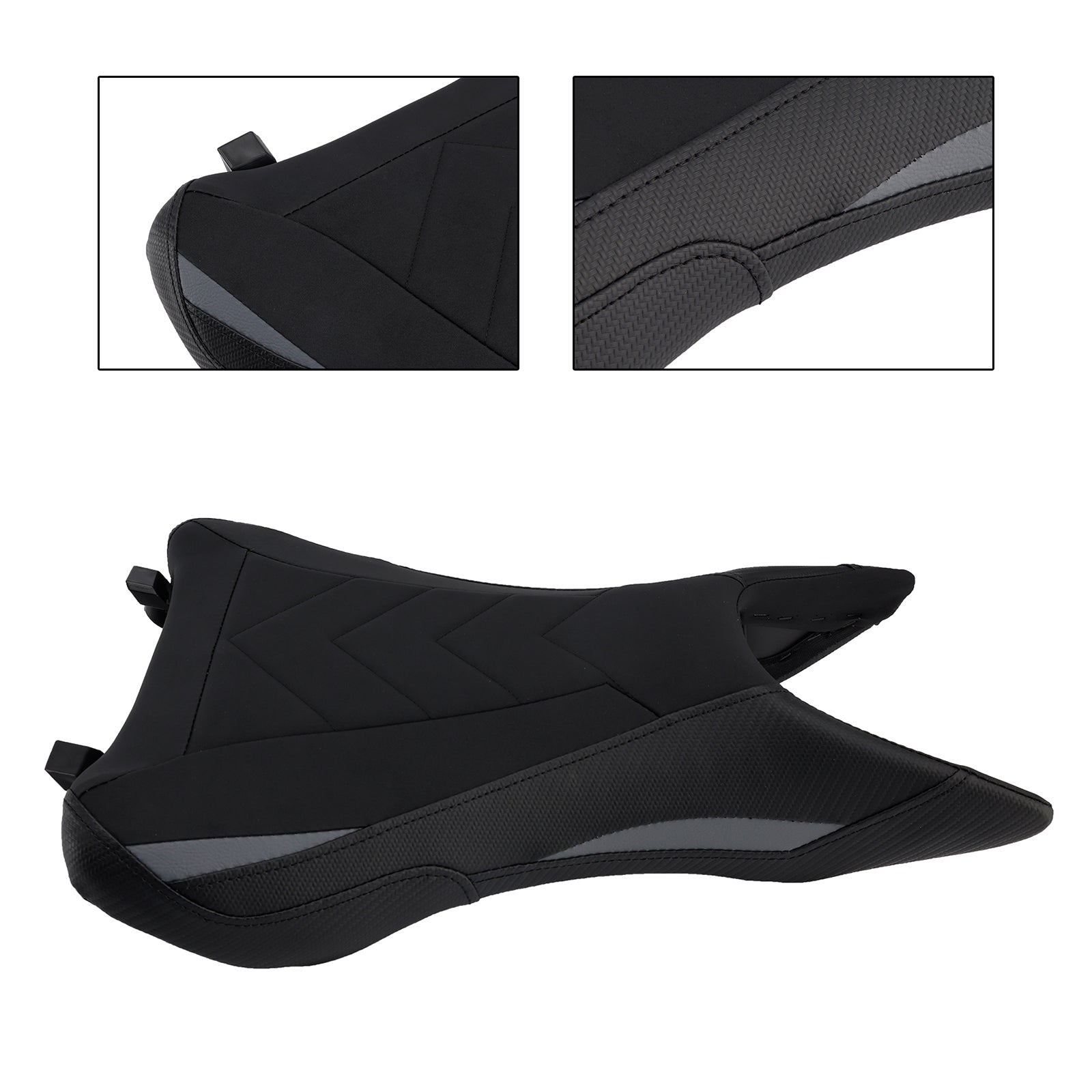 Front Raider Seat Driver Cushion Pu Fit Gray For Yamaha Mt-09 Mt09 2024-2026 25