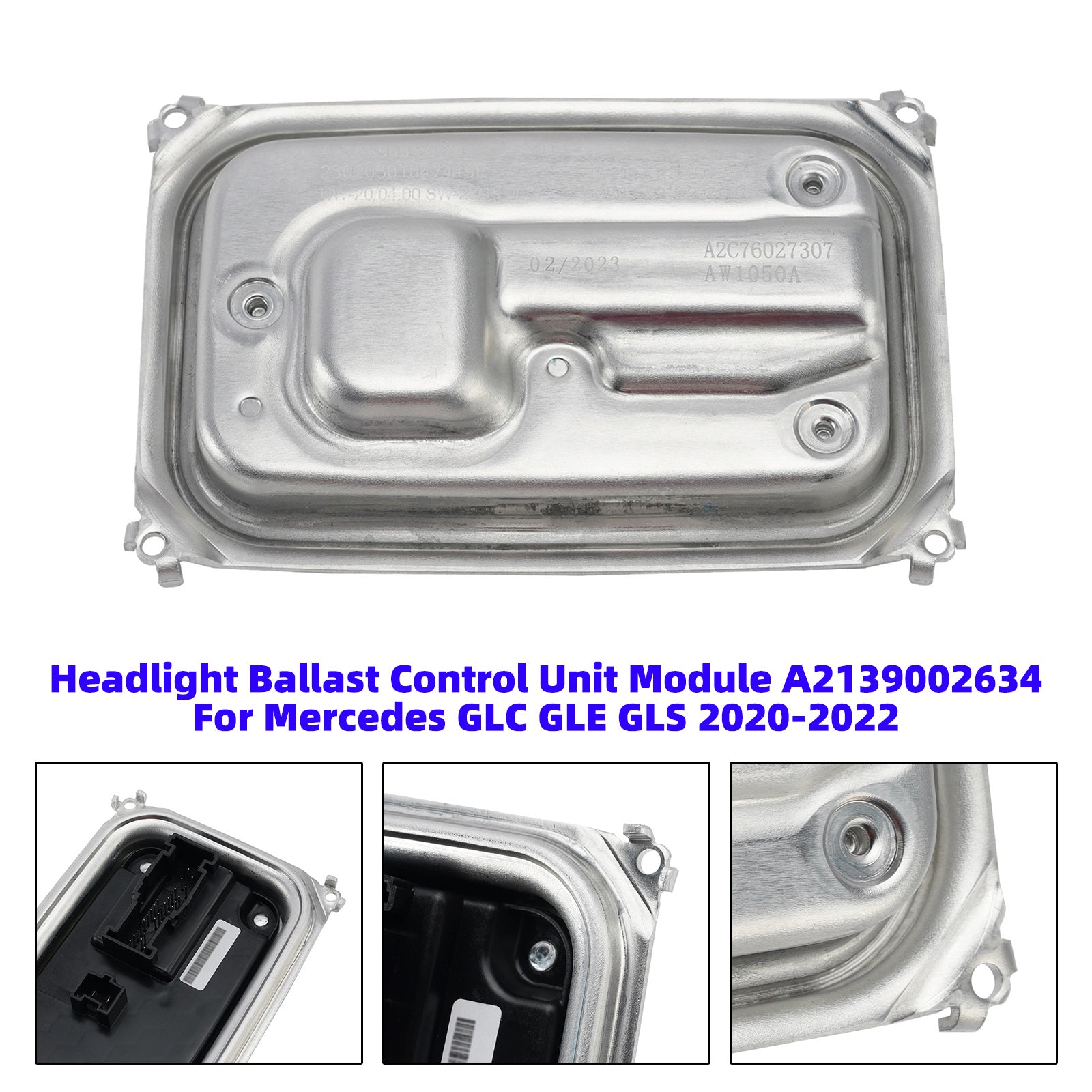 Headlight Ballast Control Unit Module A2139002634 For Mercedes GLC 2020-2022