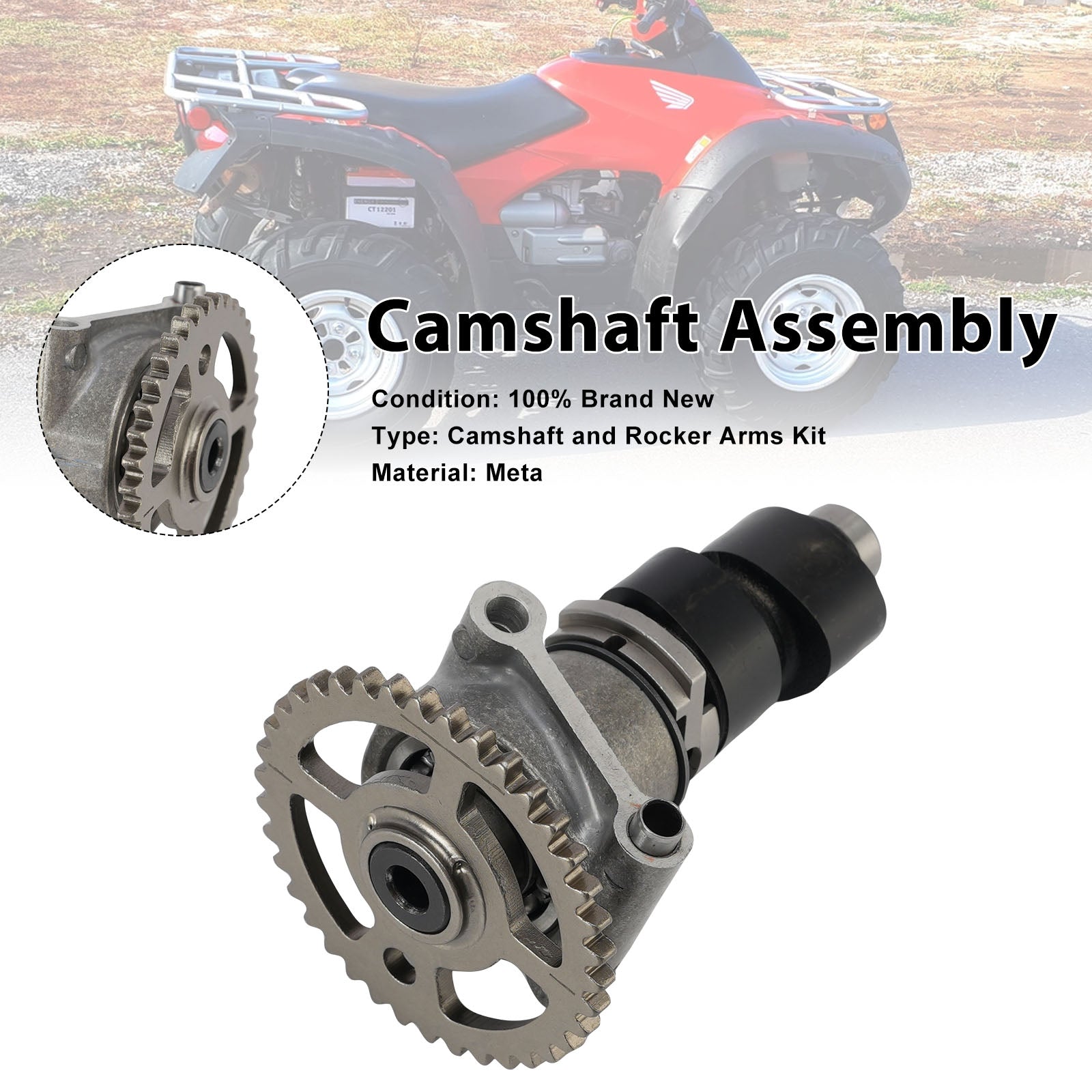 Camshaft Assembly 14100-HN8-P00 For Honda Rincon TRX650 FA 03-05