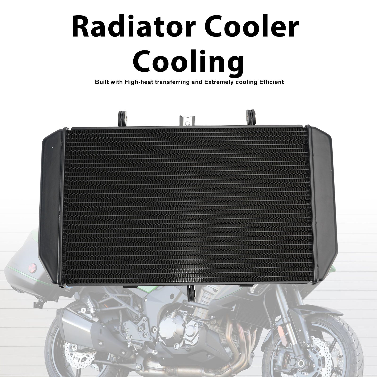 Radiator Cooling Engine Cooler For Kawasaki Versys 1000 2019-2024