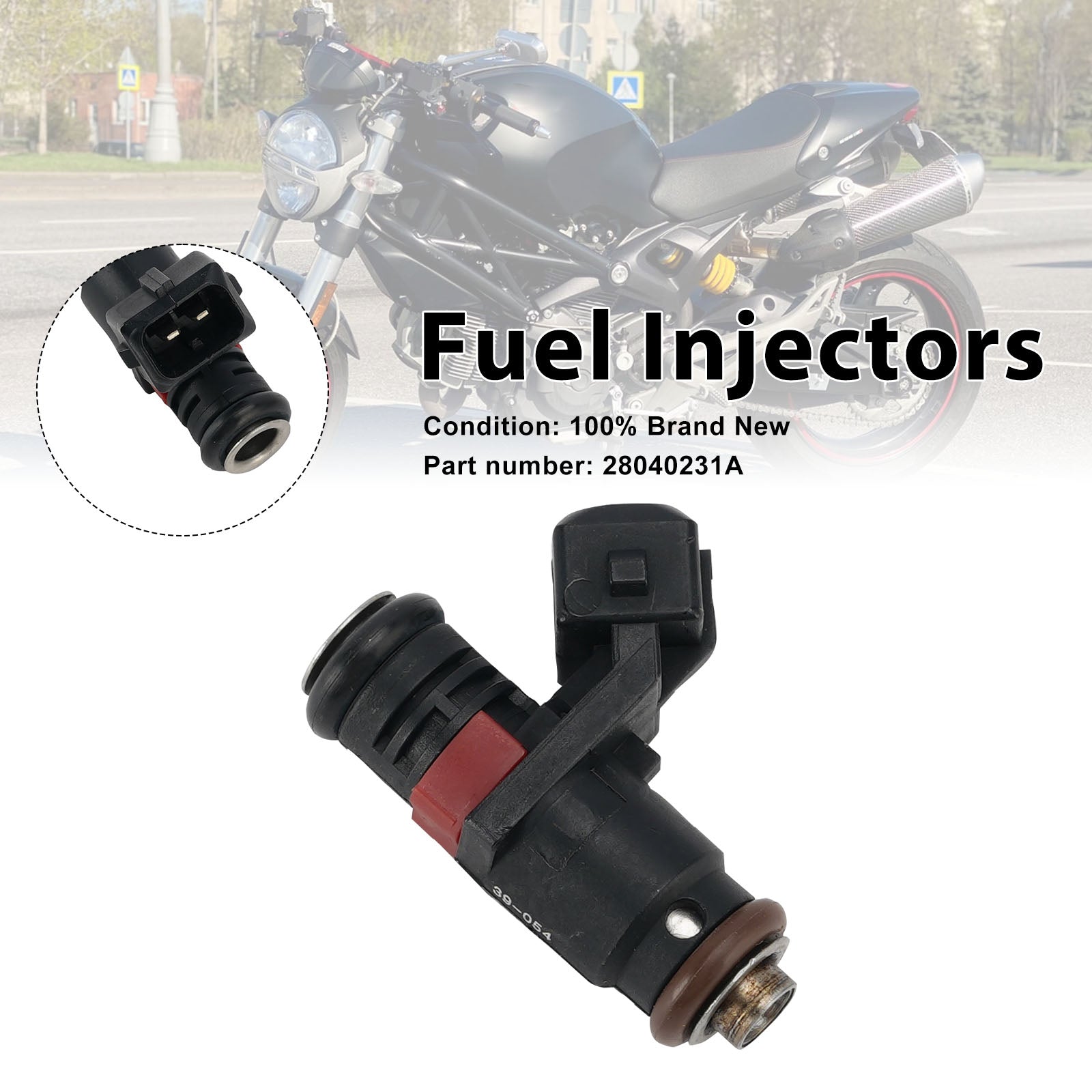 Fuel Injectors 28040231A For Ducati Monster 659 797 796 1110