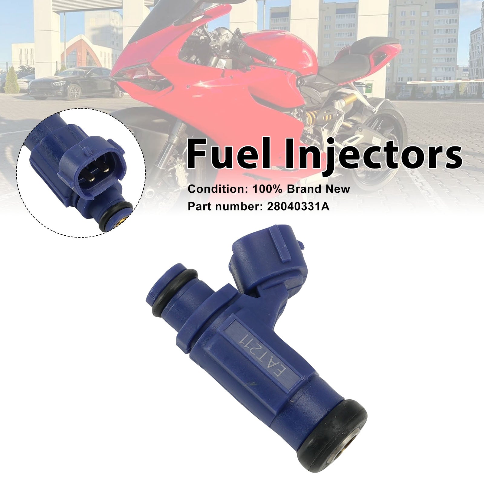 Fuel Injectors 28040331A For Ducati Panigale 899 989 1199 1299 S 12-17