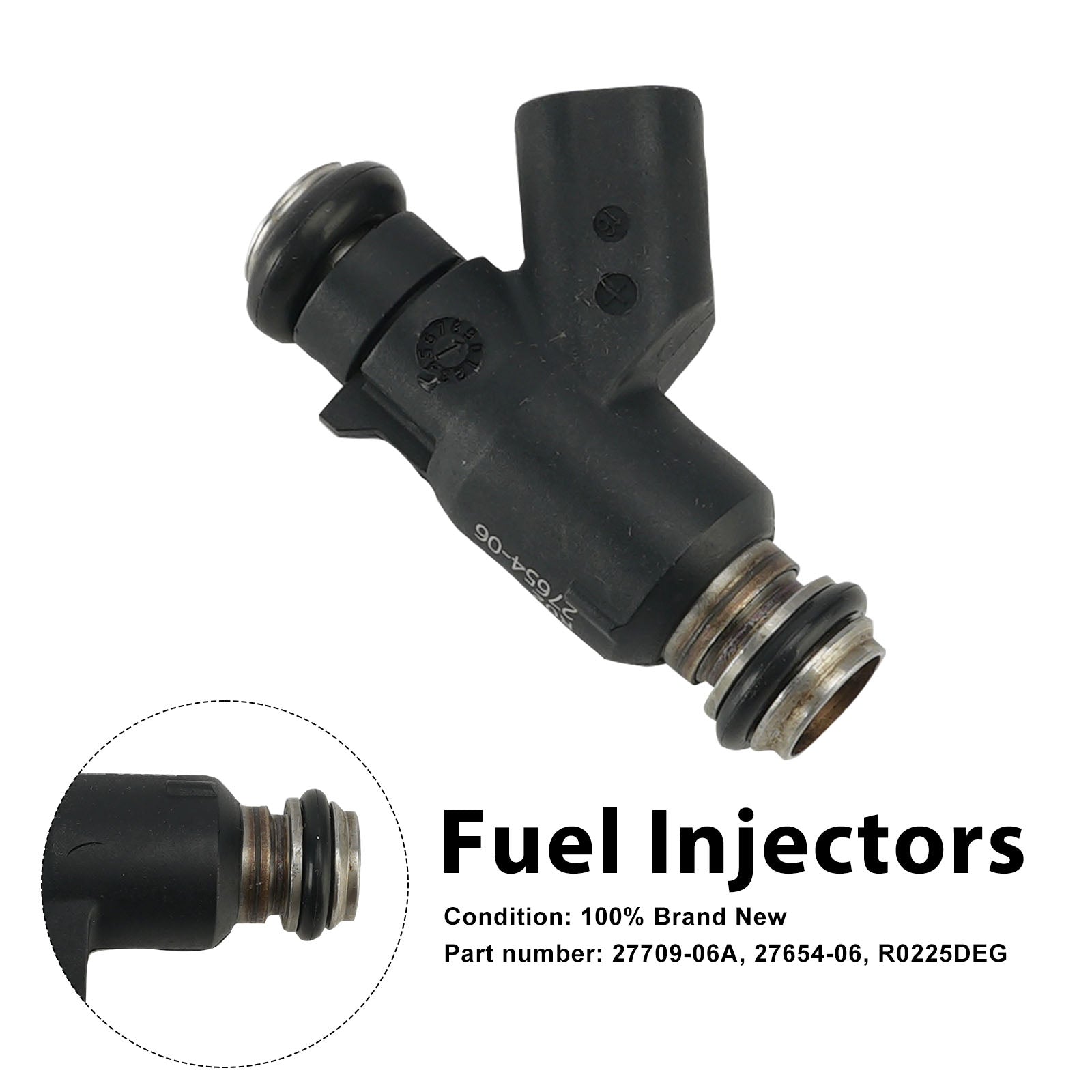 27654-06 Fuel Injectors 27709-06A Fits For Dyna Cross Bones 25 Degree