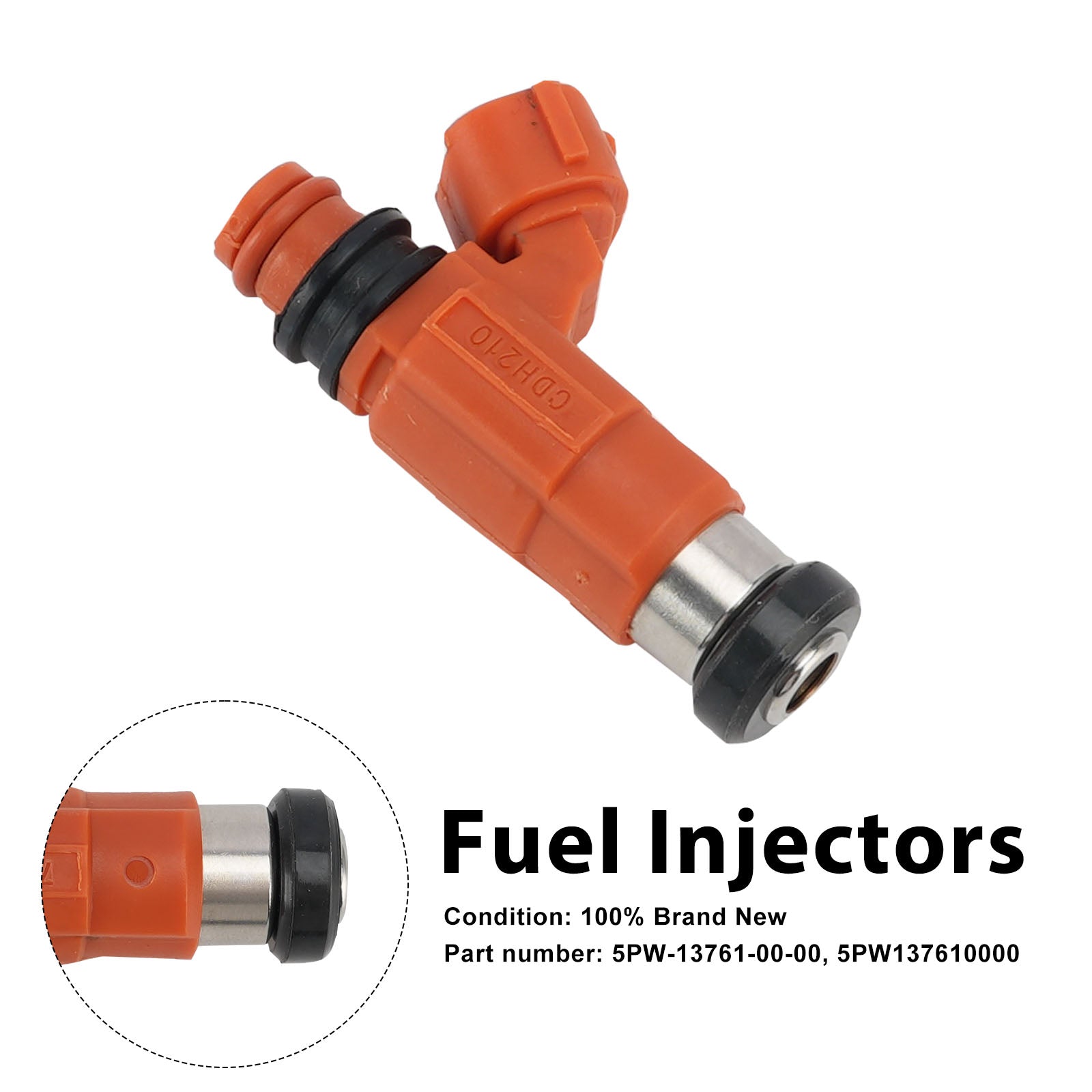 Fuel Injectors 5PW-13761-00-00 For Yamaha YZF R1 YZF-R1 2002-2003