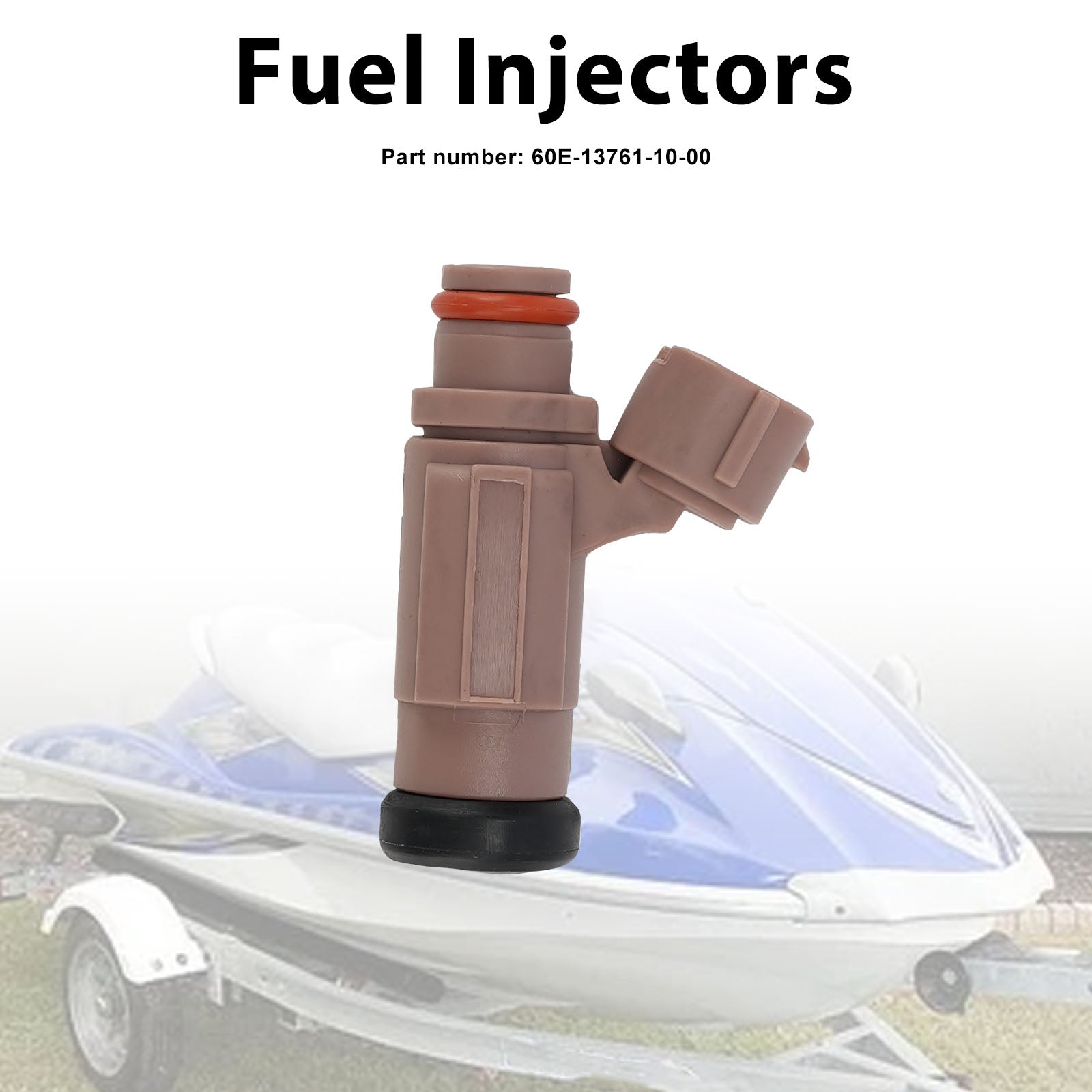 Fuel Injectors 60E-13761-10-00 For Yamaha WaveRunner 1100 Deluxe FX VX