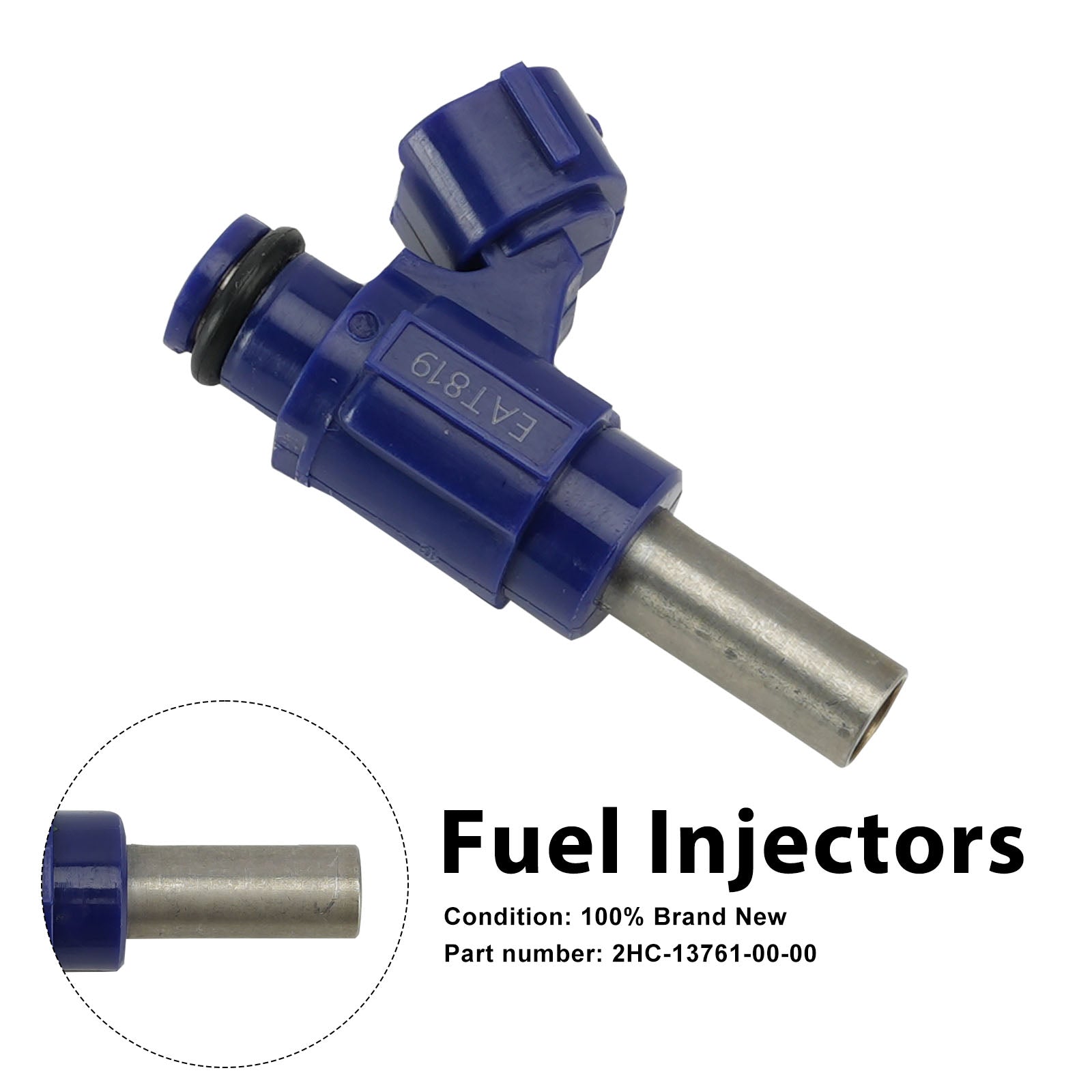 Fuel Injectors 2HC-13761-00-00 For Yamaha WaveRunner 2018-2023 VX EX