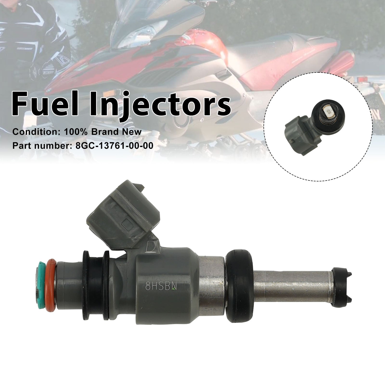 Fuel Injectors 8GC-13761-00-00 For Yamaha PHAZER MTX FX NYTRO MTX GT RTX