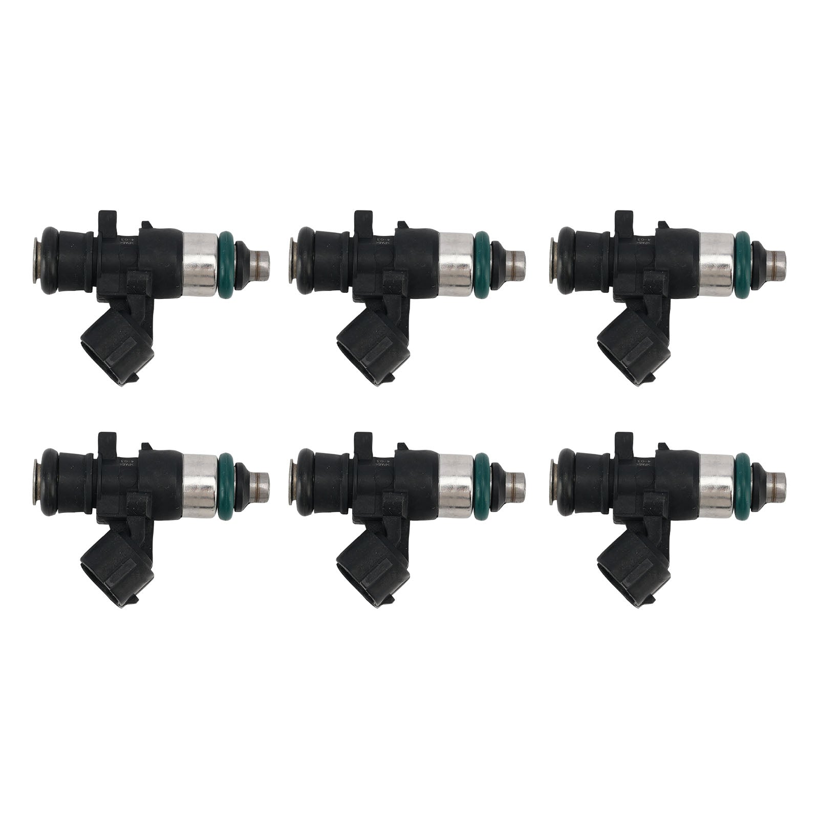 6PC Fuel Injectors 6AW-13761-01-00 For Yamaha Outboard 300HP LF300XSB2