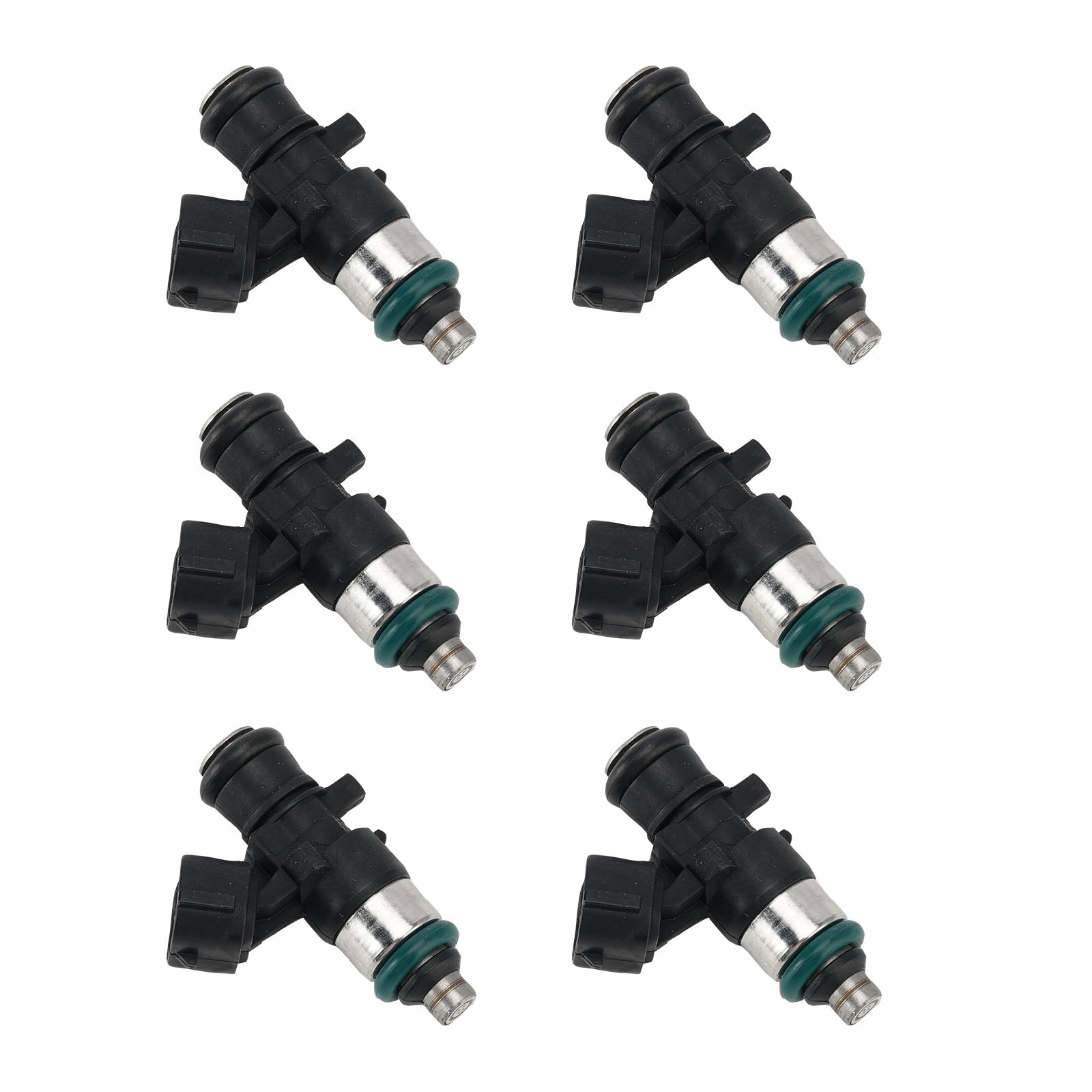 6PC Fuel Injectors 6AW-13761-01-00 For Yamaha Outboard 300HP LF300XSB2