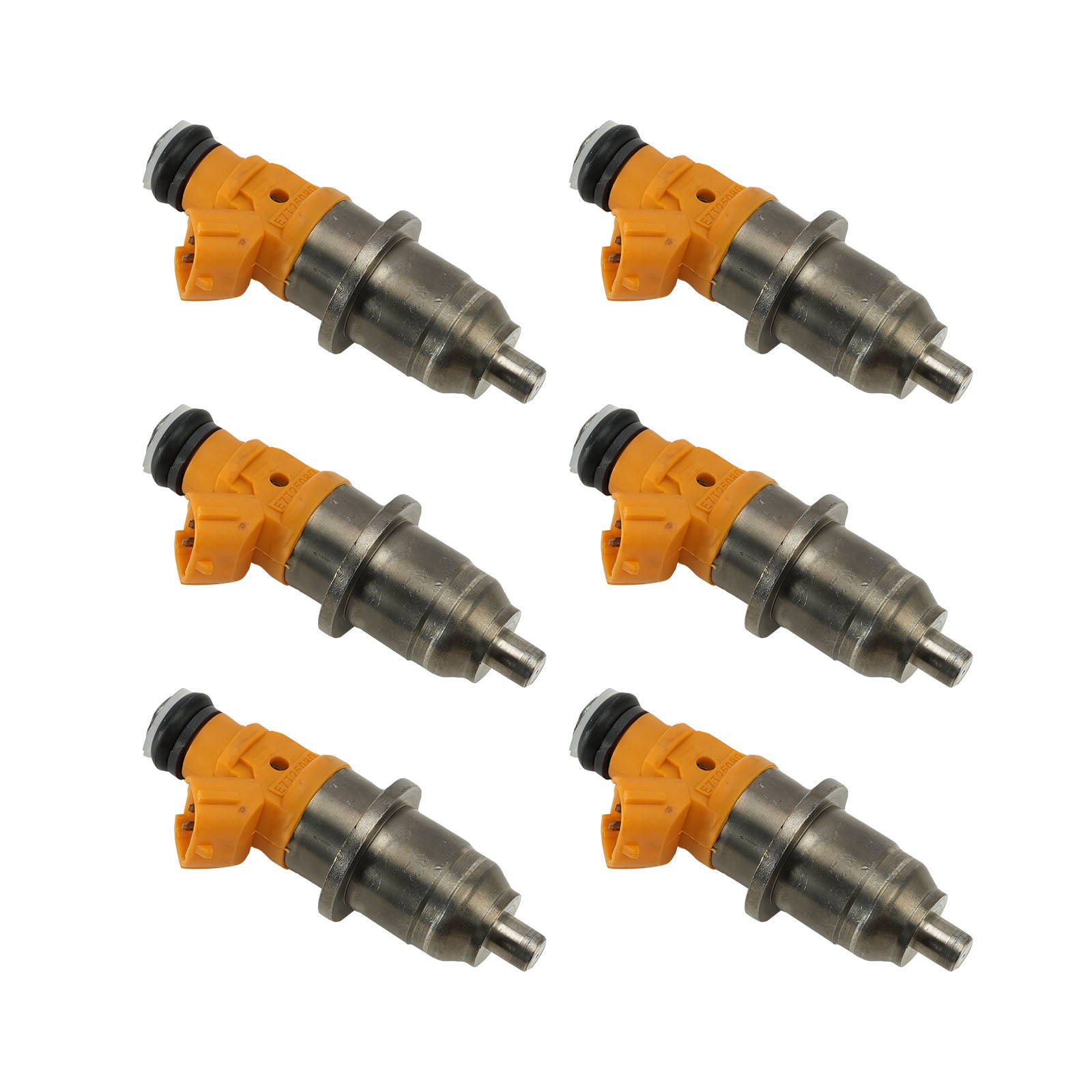 6PC E7T25080 Fuel Injectors 60V-13761-00-00 For Yamaha Outboard 250 300 HP