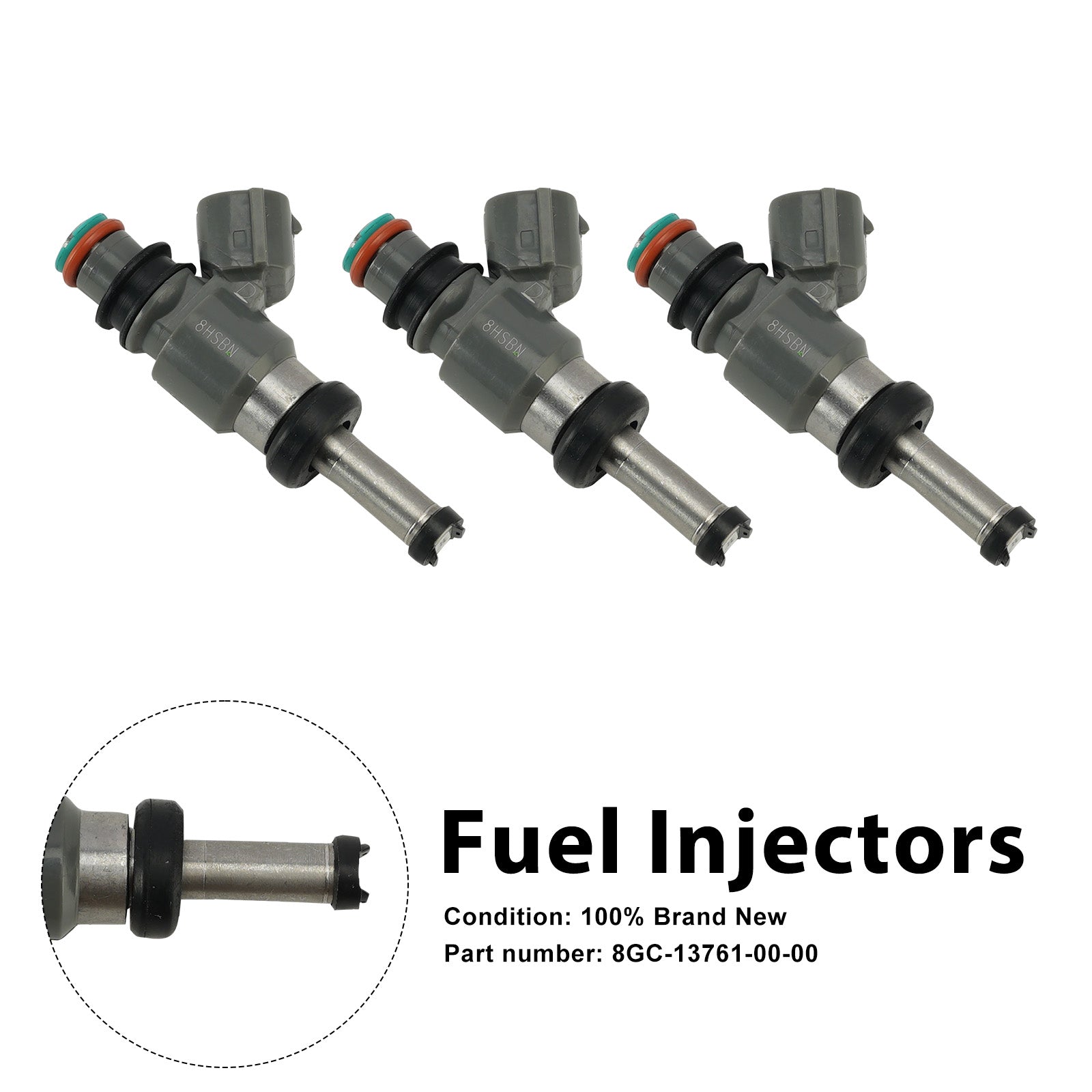 3PC Fuel Injectors 8GC-13761-00-00 For Yamaha PHAZER MTX FX NYTRO MTX GT RTX