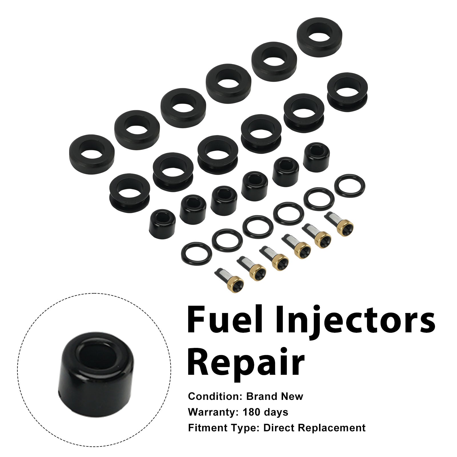 Fuel Injector Seal O-Ring 16611-AA740 Fit Subaru Legacy Tribeca 2010-2019