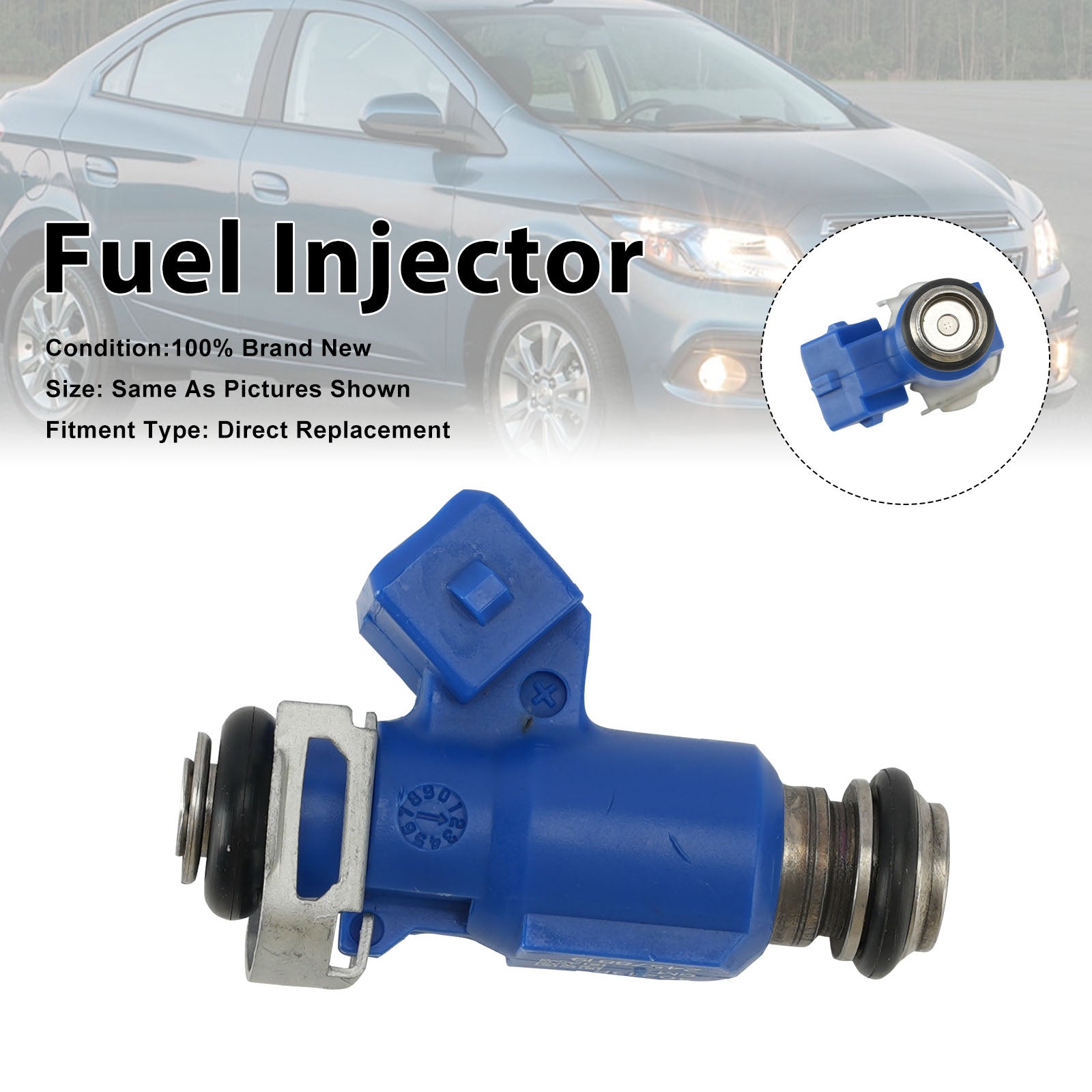 1Pcs Fuel Injector For Chevrolet Prisma Onix 1.0 8V 2013-2015 24578819