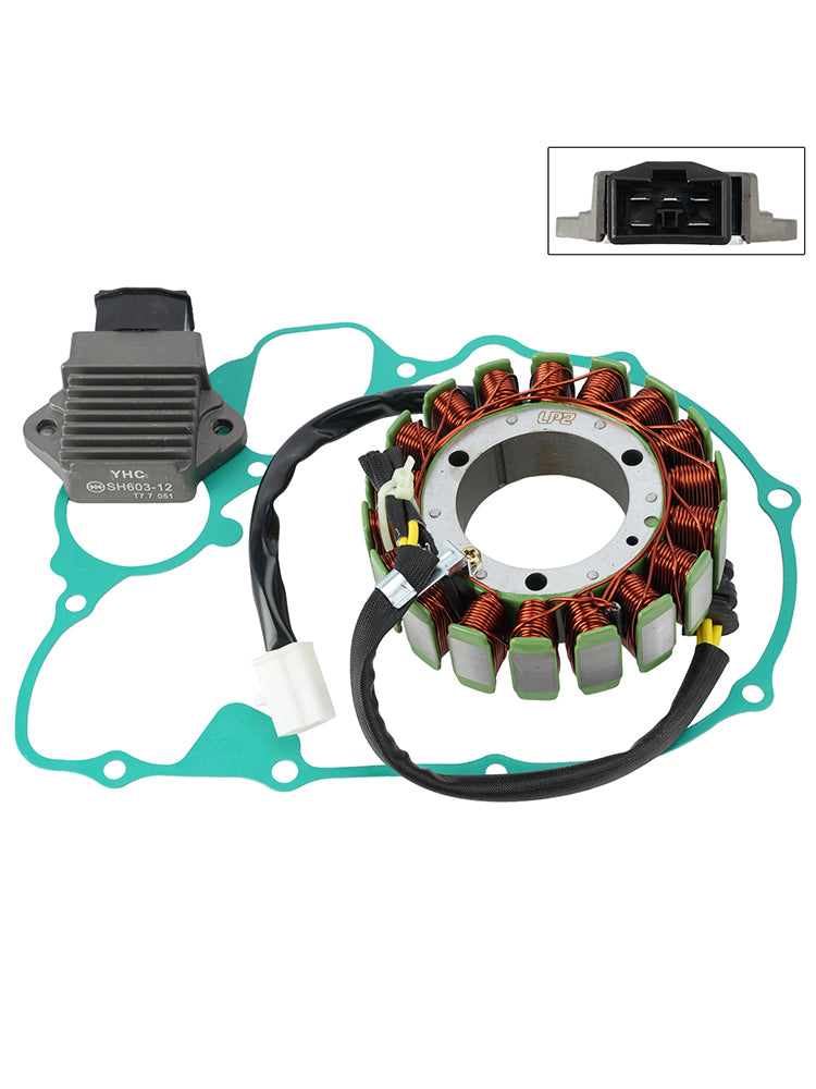 Stator Regulator Rectifier with Gasket For Honda PC800 Pacific Coast 1989-1998