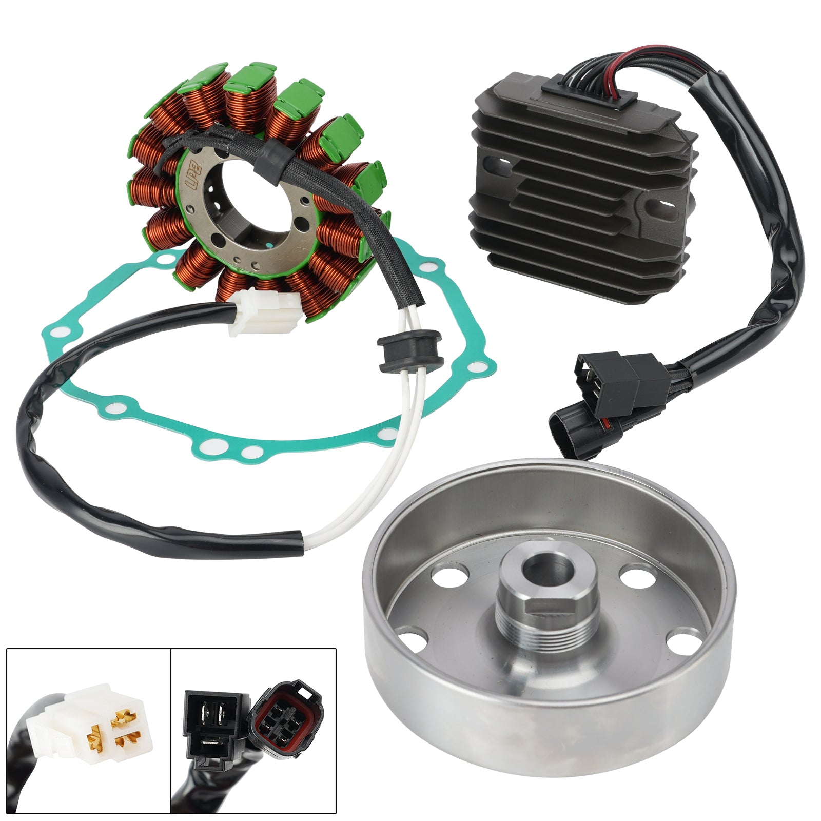 Flywheel Rotor Stator Regulator Gasket Kit For Suzuki GSXR1000 GSX-R 1000 07-08