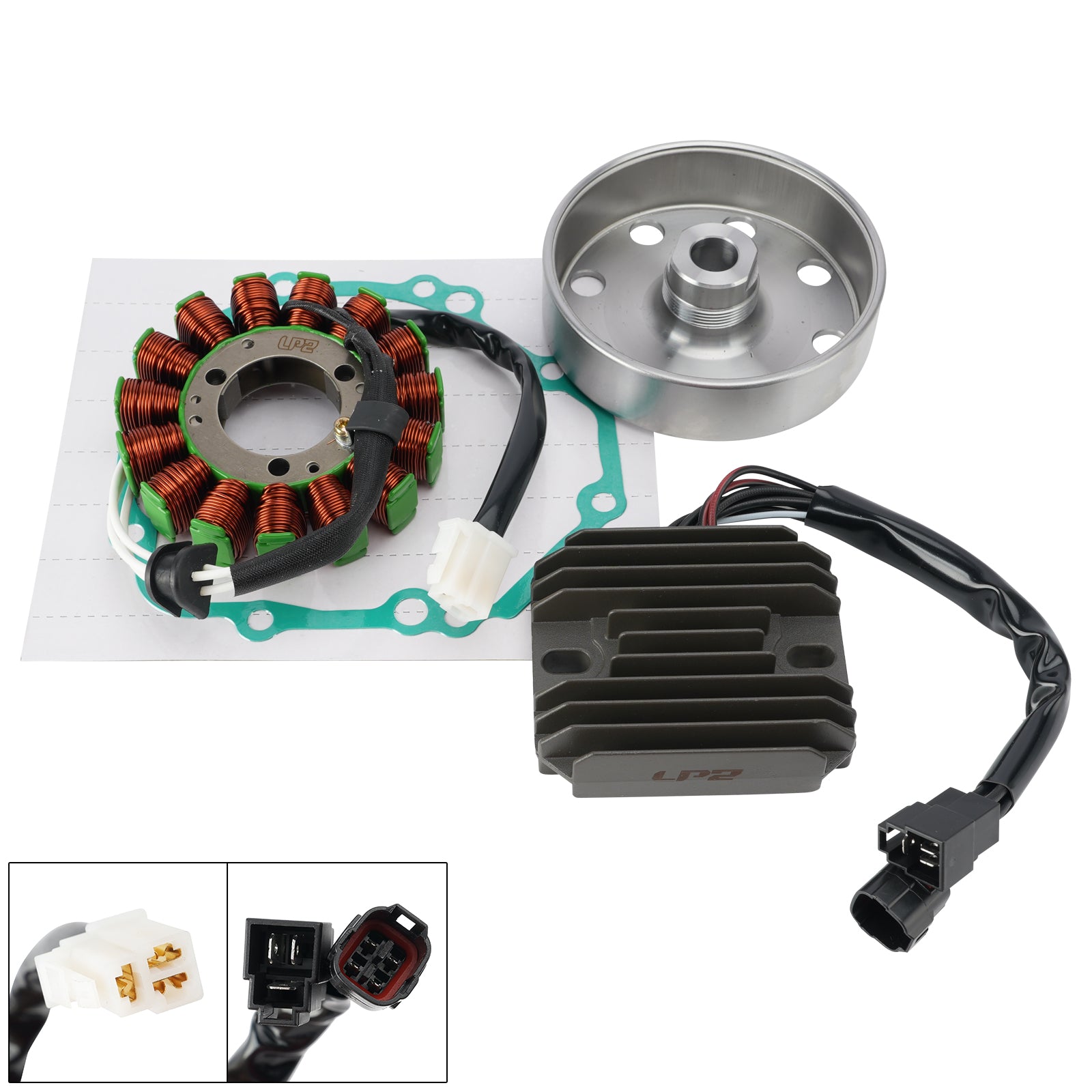 Flywheel Rotor Stator Regulator Gasket Kit For Suzuki GSXR1000 GSX-R 1000 07-08