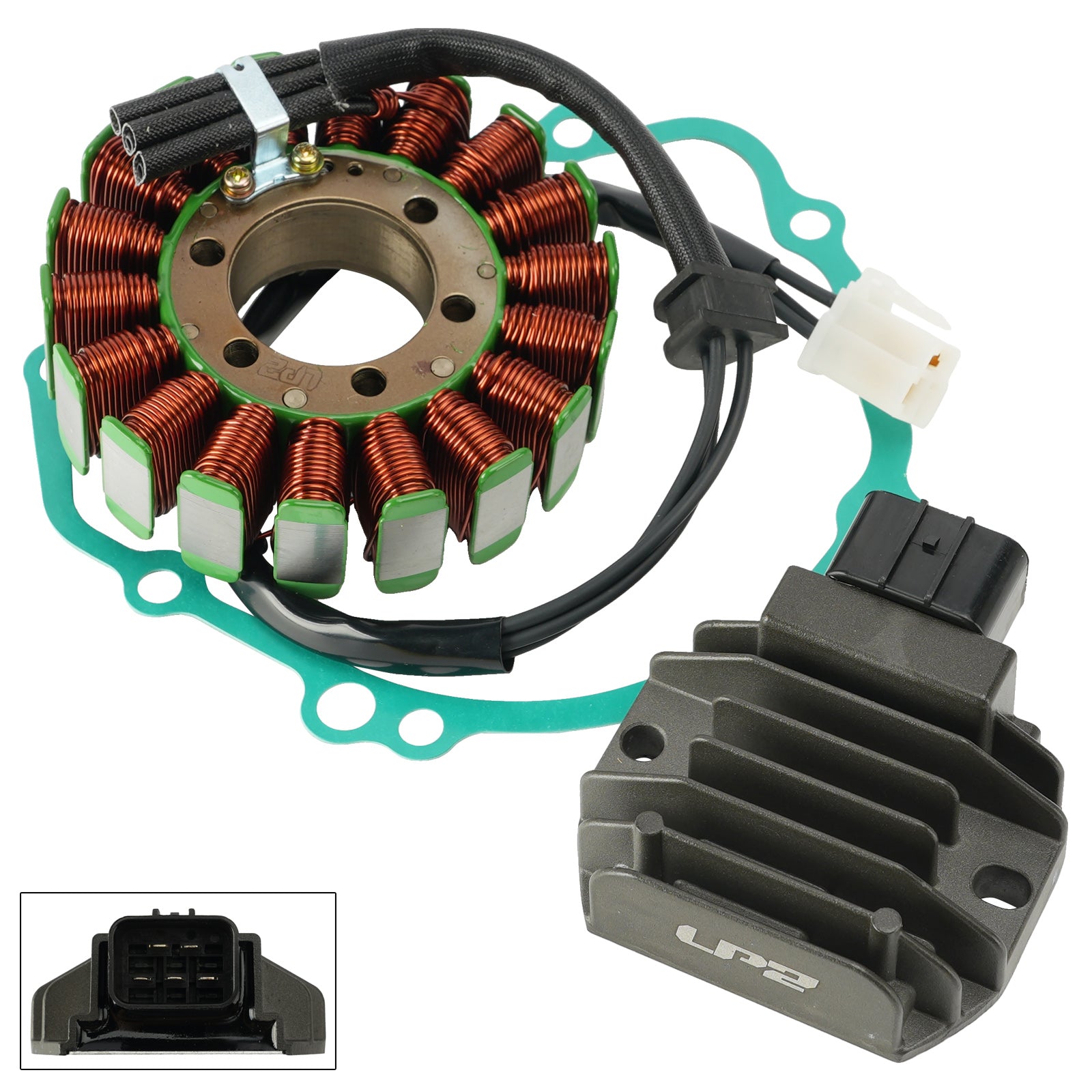 Stator Regulator Rectifier with Gasket For Suzuki GSXS750 GSX-S 750 2017-2023