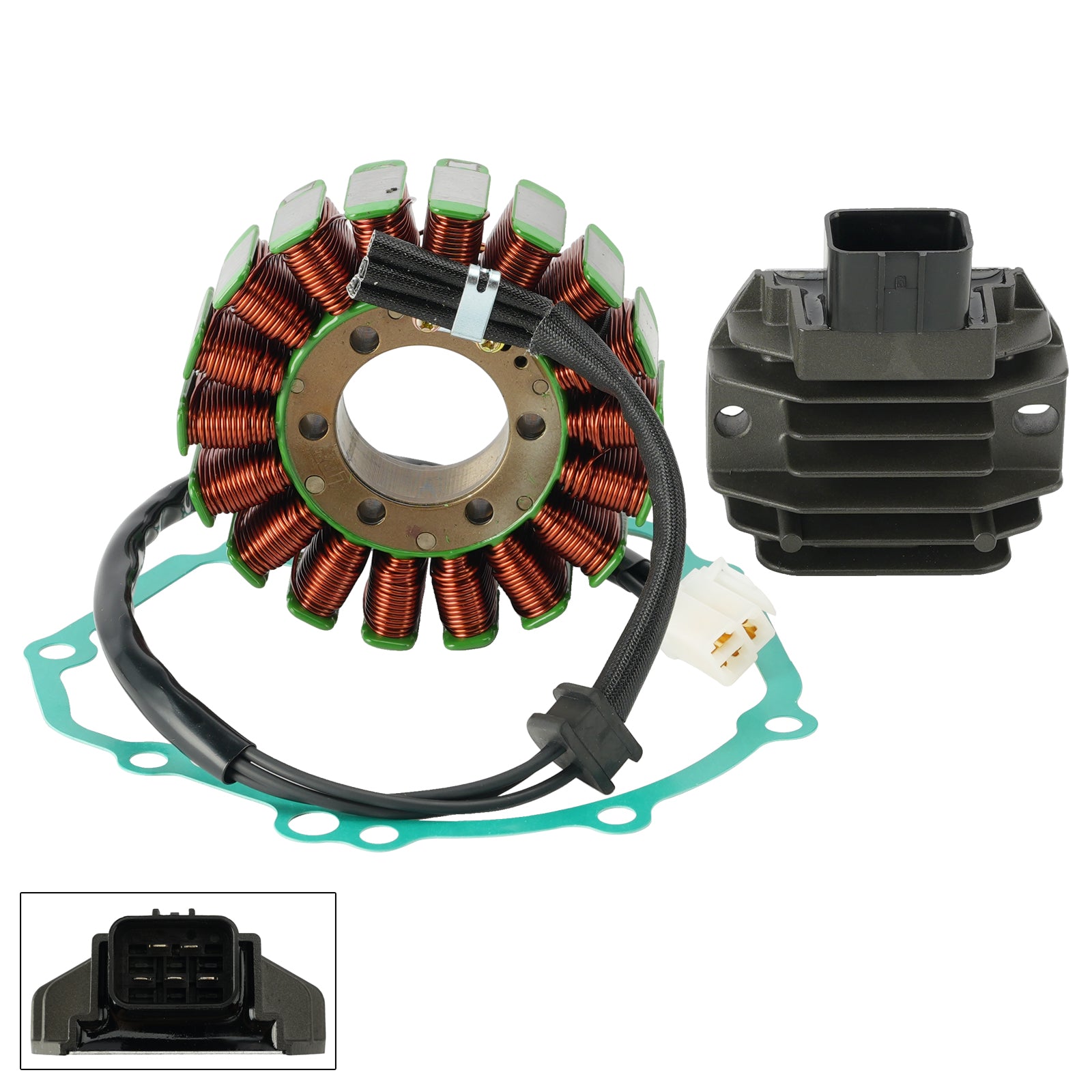 Stator Regulator Rectifier with Gasket For Suzuki GSXS750 GSX-S 750 2017-2023