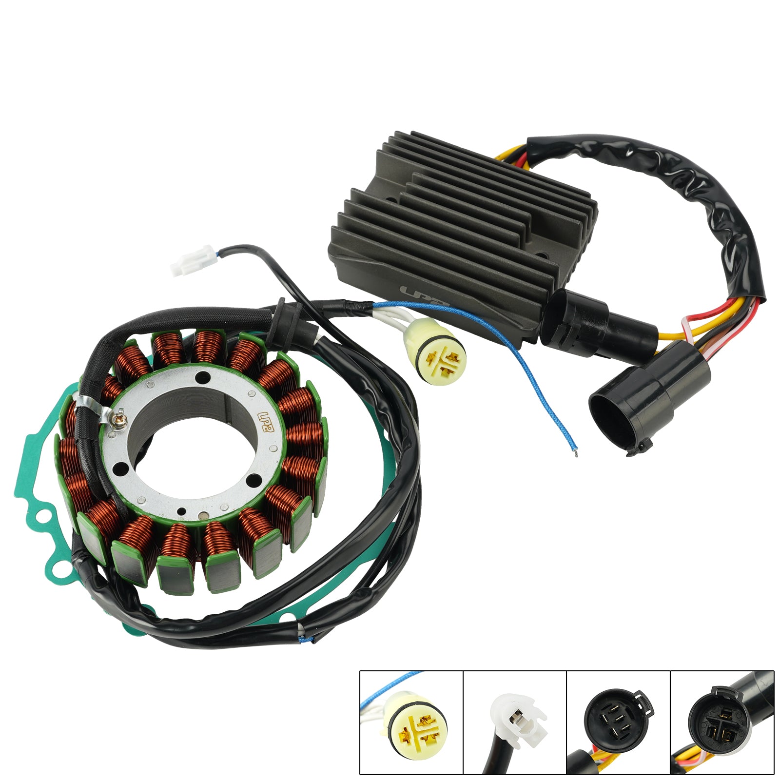 Stator Regulator Rectifier with Gasket For Kawasaki ZX12R Ninja ZX1200 2000-2001