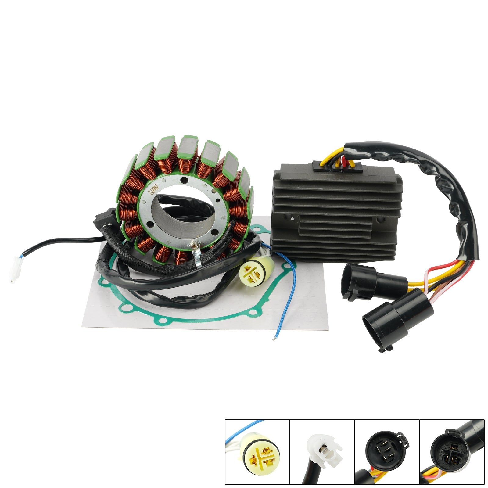 Stator Regulator Rectifier with Gasket For Kawasaki ZX12R Ninja ZX1200 2000-2001