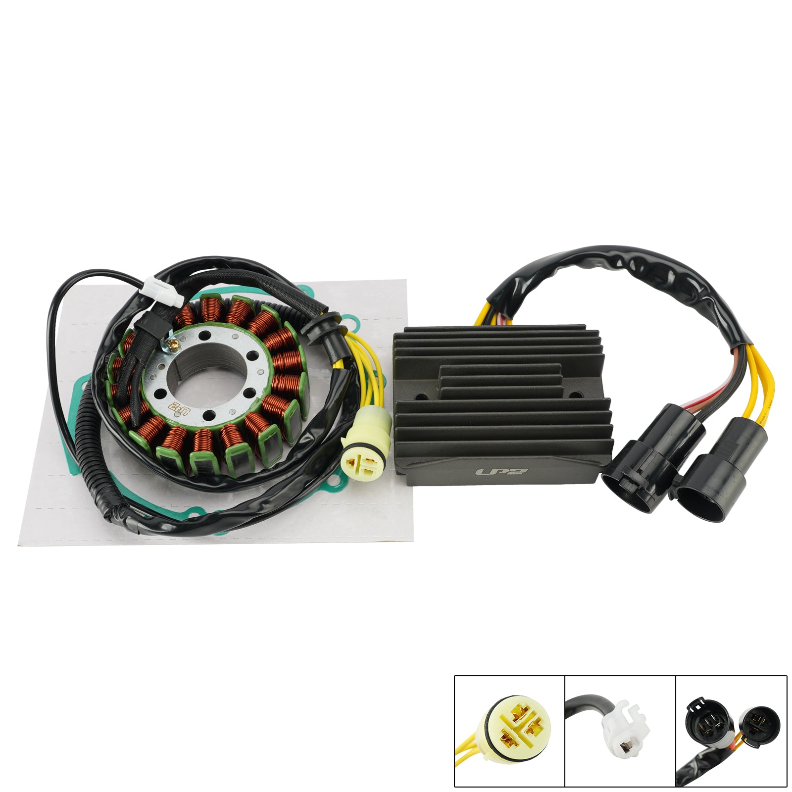 Stator Regulator Rectifier with Gasket For Kawasaki ZX12R Ninja ZX1200 2002-2003