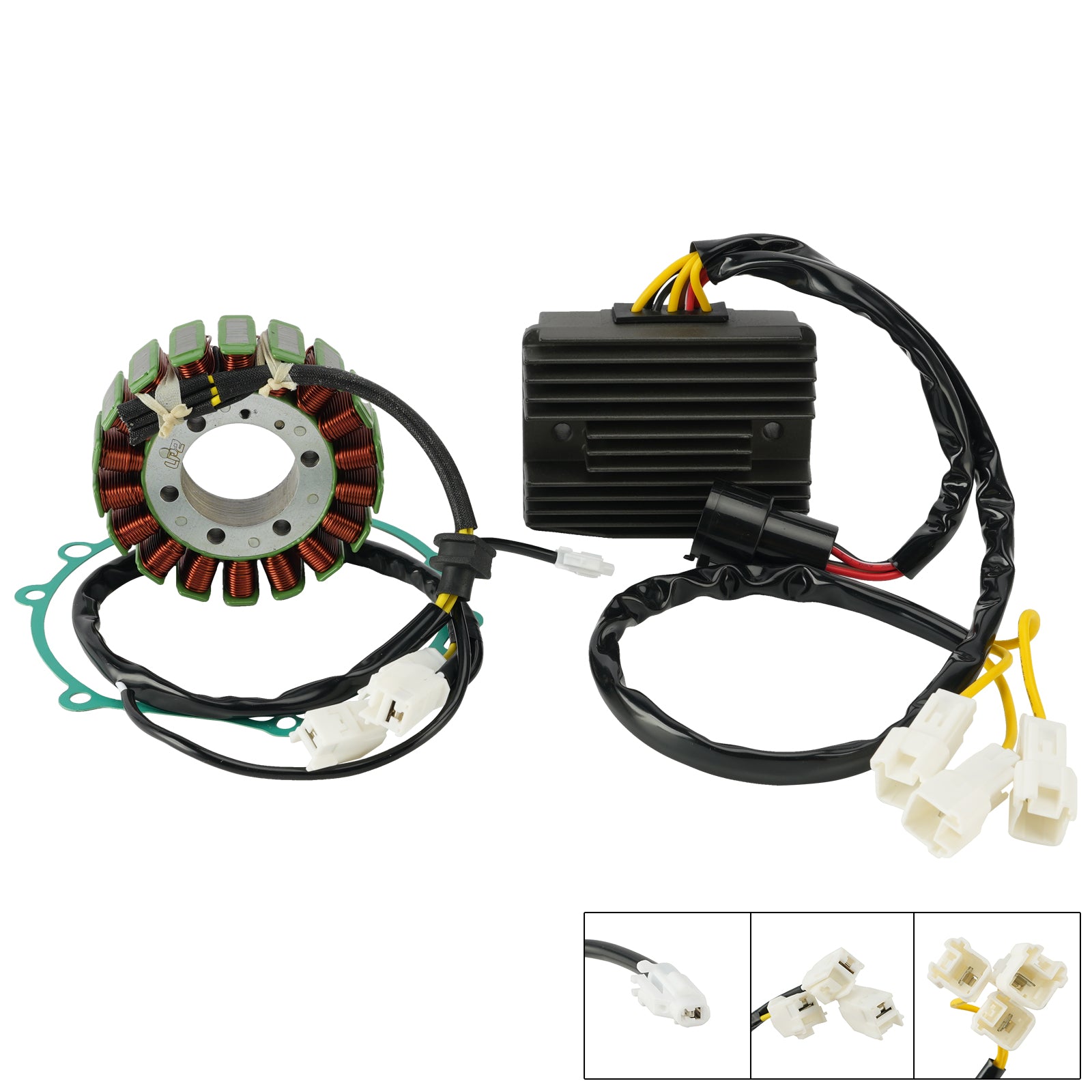 Stator Regulator Rectifier with Gasket For Kawasaki ZX12R Ninja ZX1200 2004-2006