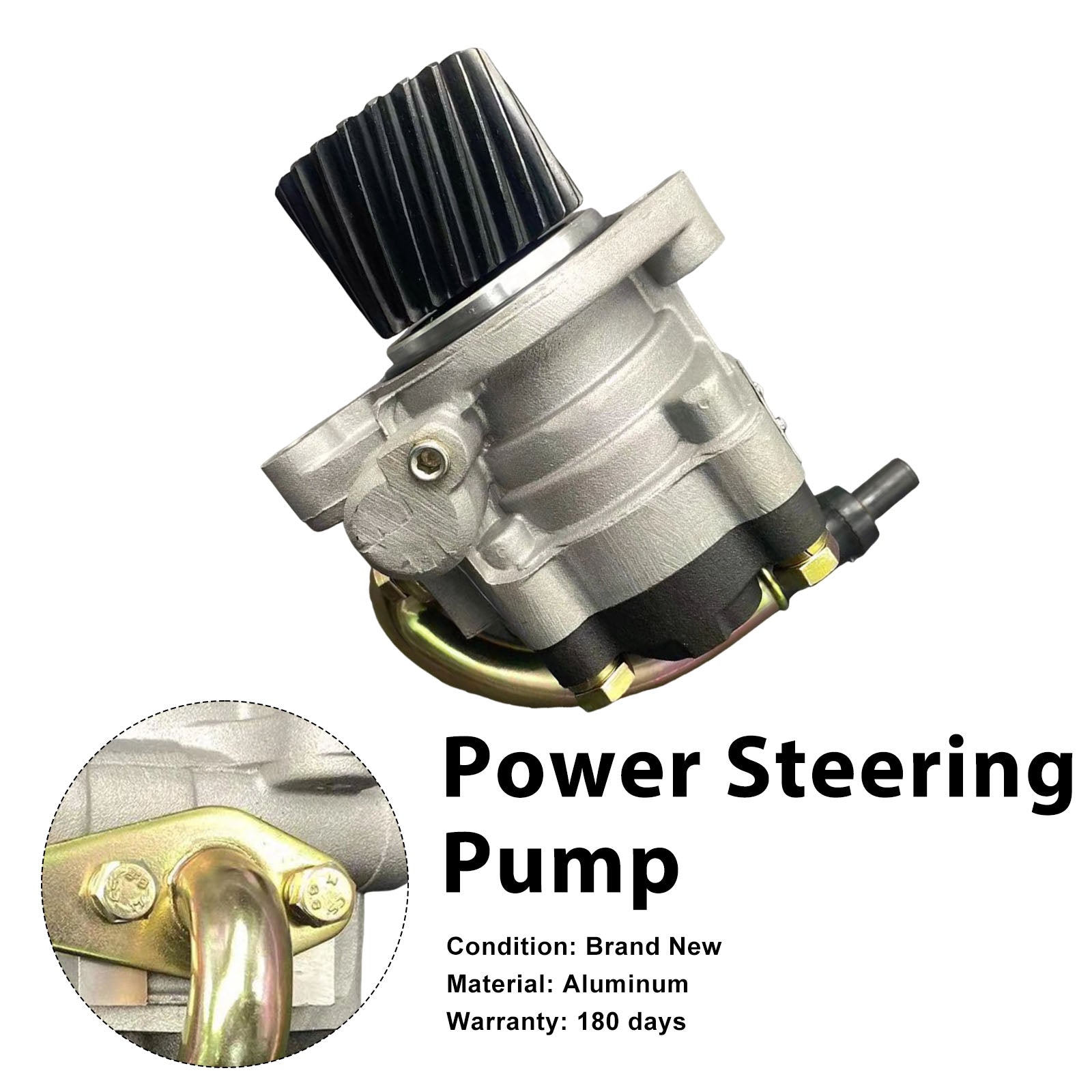 Power Steering Pump For Mitsubishi Fuso Canter FE FG 4.2L 4D33 4D34 MC093701