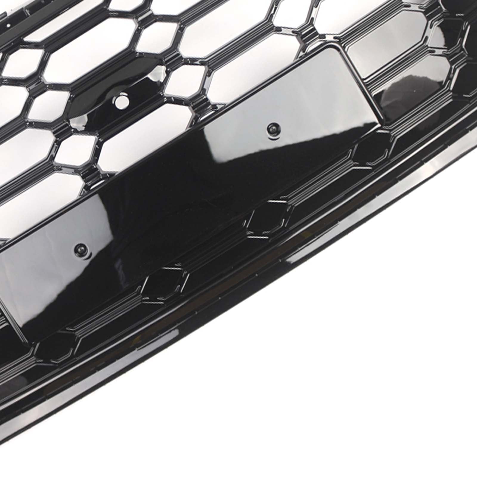 RSQ5 Style Front Honeycomb Mesh Grille Grill Fit Audi Q5 SQ5 2021-2025