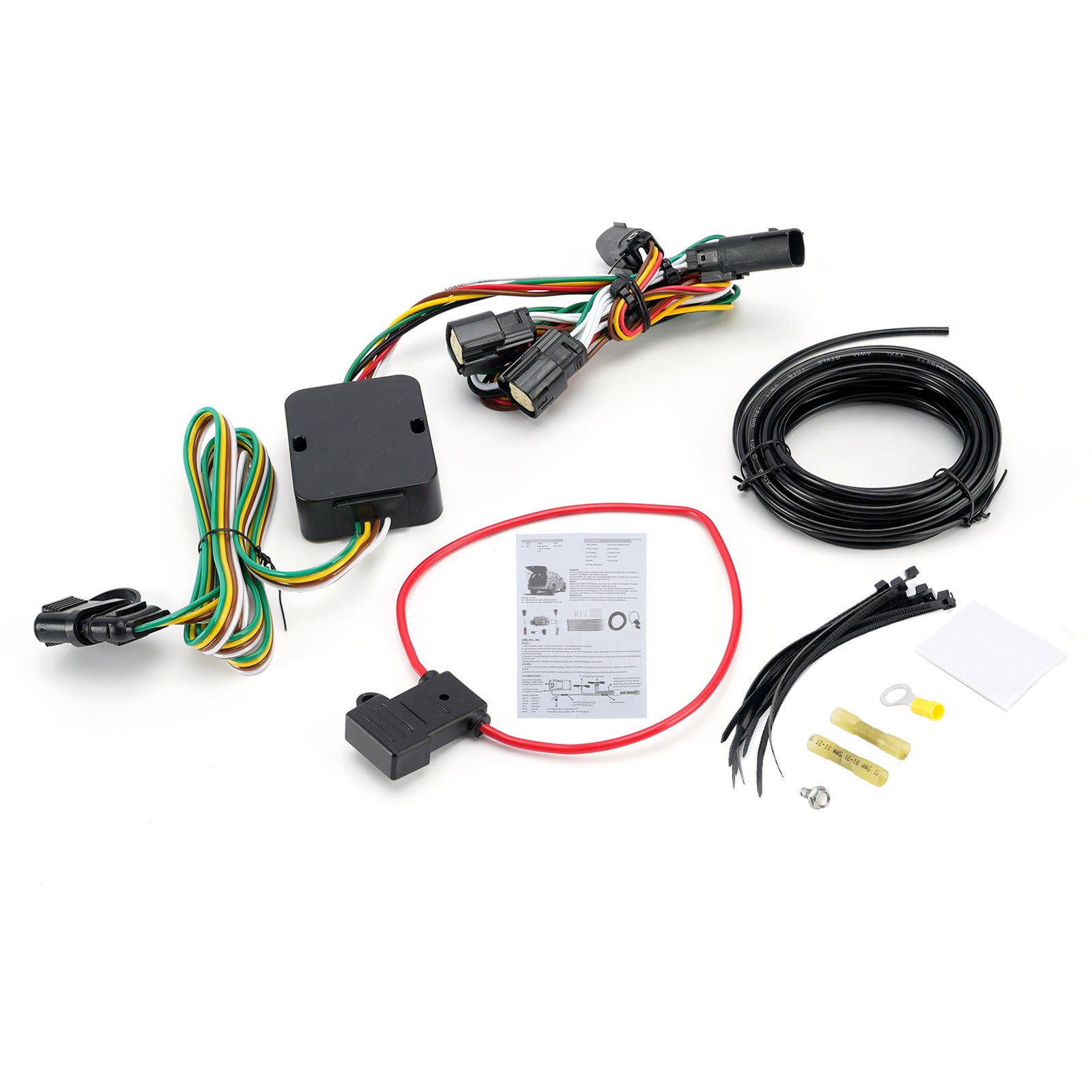 4-Pin Trailer Wiring Harness 56292 for Ford Edge Sport Titanium 2015-2018