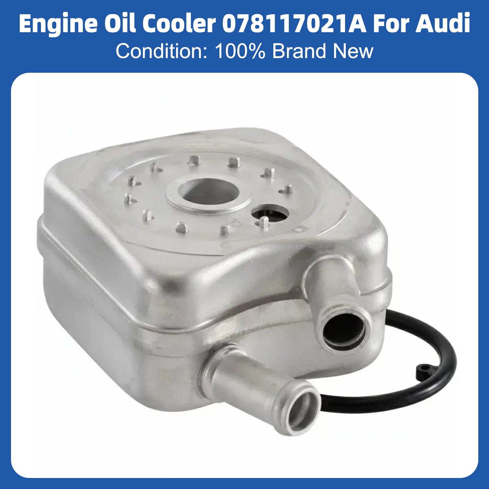 Engine Oil Cooler 078117021A For Audi