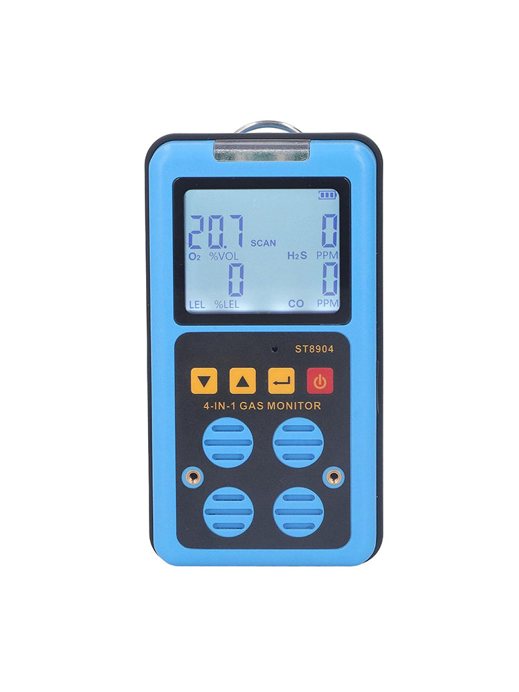 ST8904 4IN1 Gas Detector Professional Multifunctional O2 CO H20 LEL Alarm