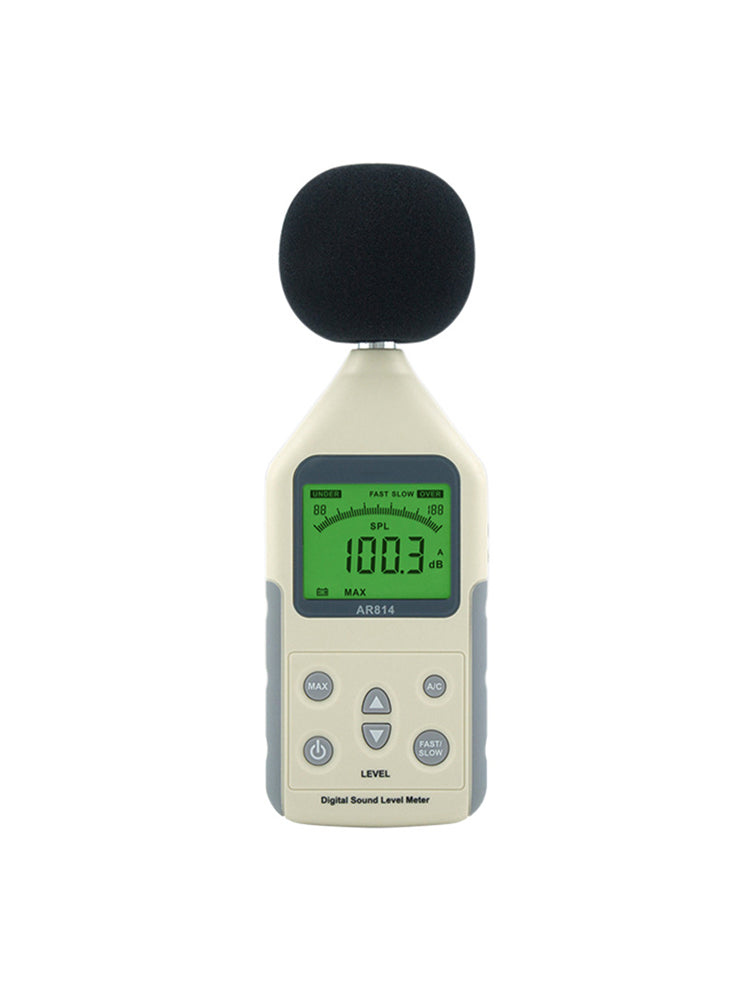 AR814 Digital Sound Level Meter Noise Tester 30-130db