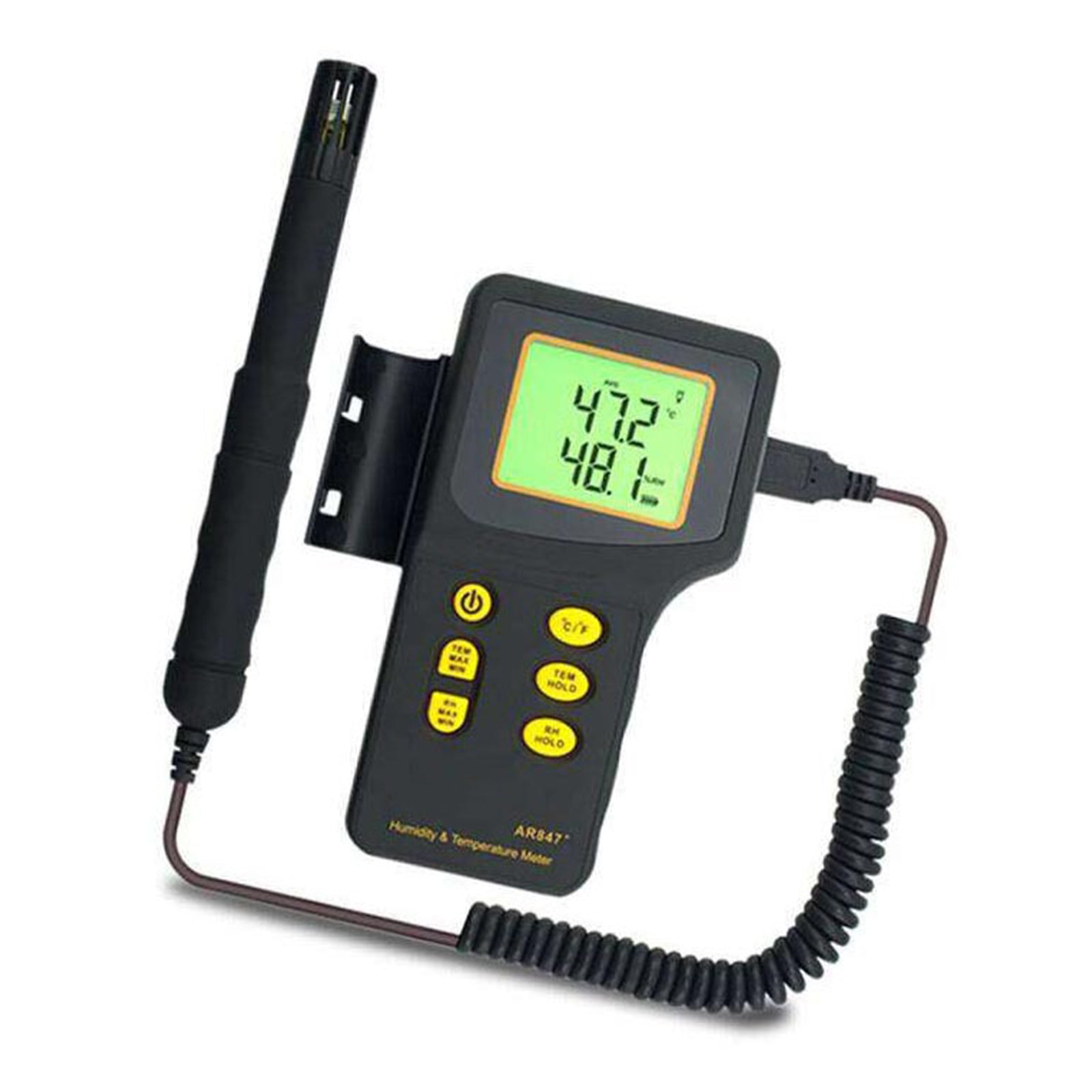 AR847 Digital Humidity Temperature Meter Thermometer Hygrometer 5%~98%