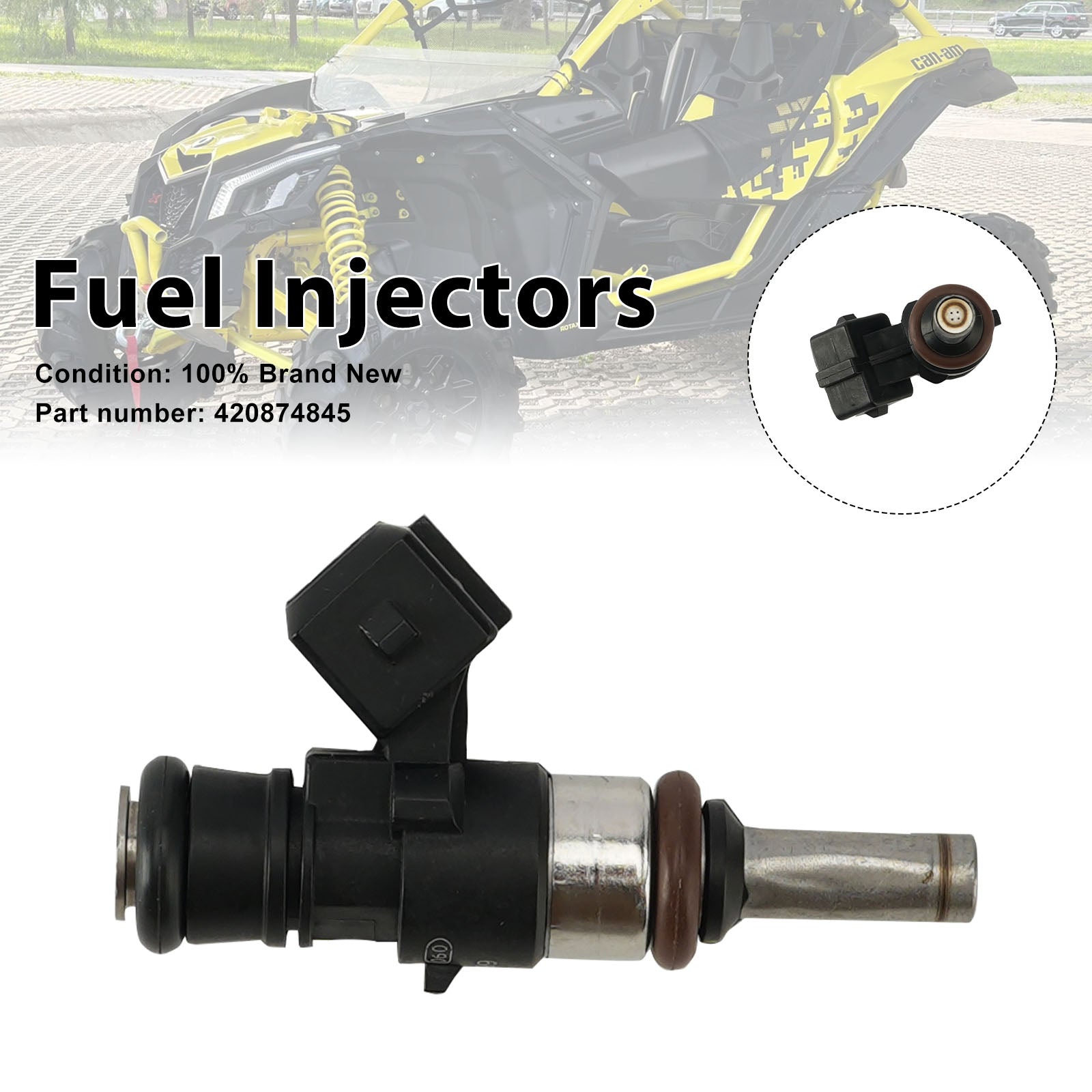 420874845 Fuel Injectors For Can-Am Maverick X3 Turbo 2017-2022