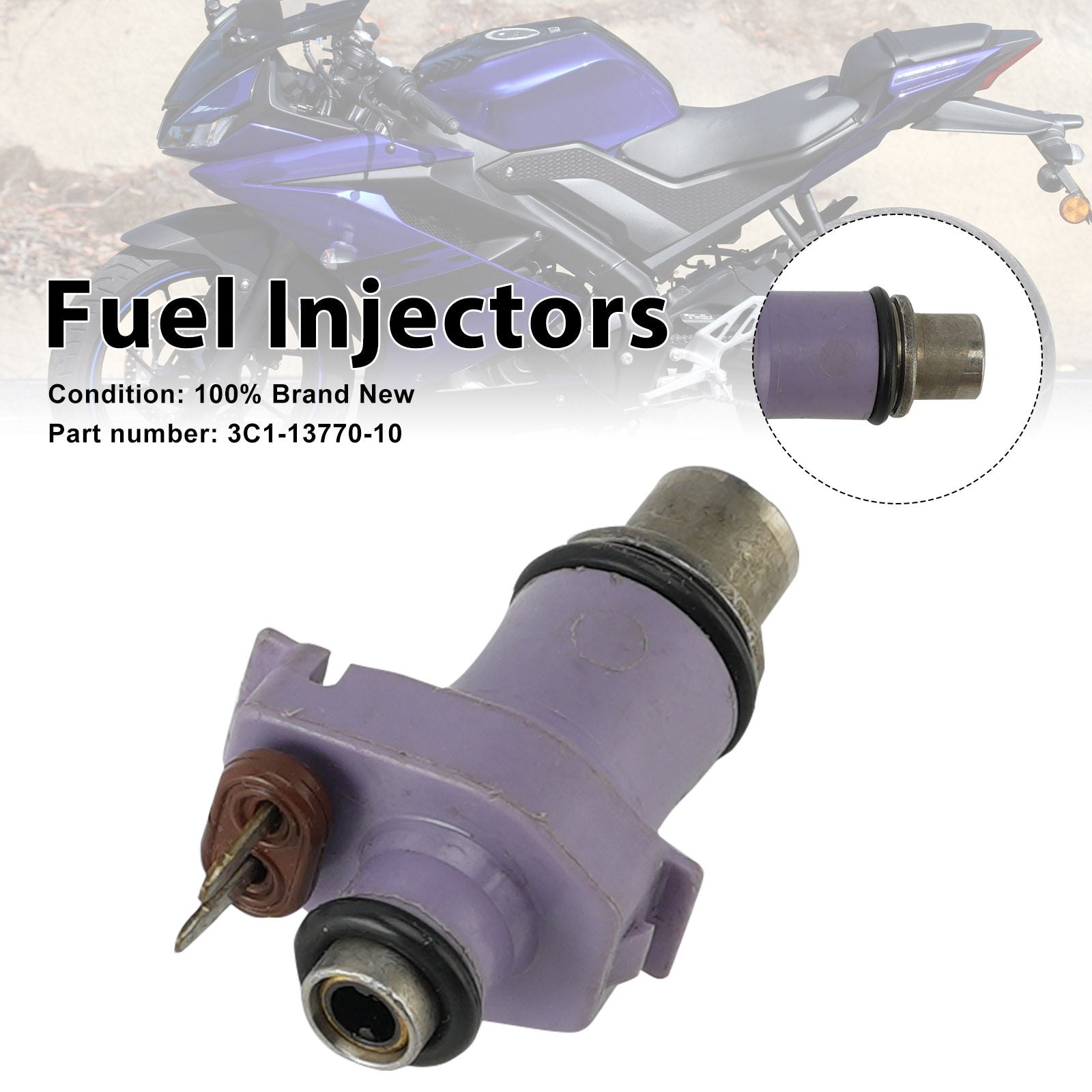Fuel Injectors 3C1-13770-10 For Yamaha YZF R15