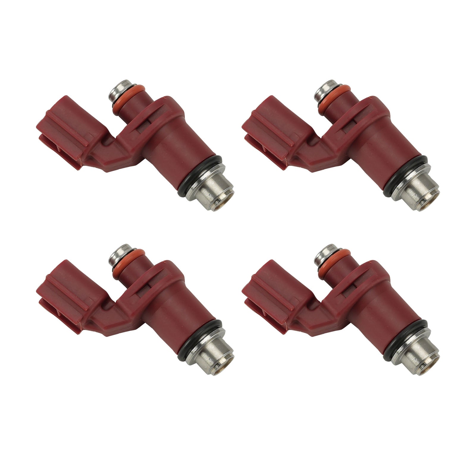4PC Fuel Injectors 6FP-13761-00-00 For Yamaha Outboard 75HP 90HP
