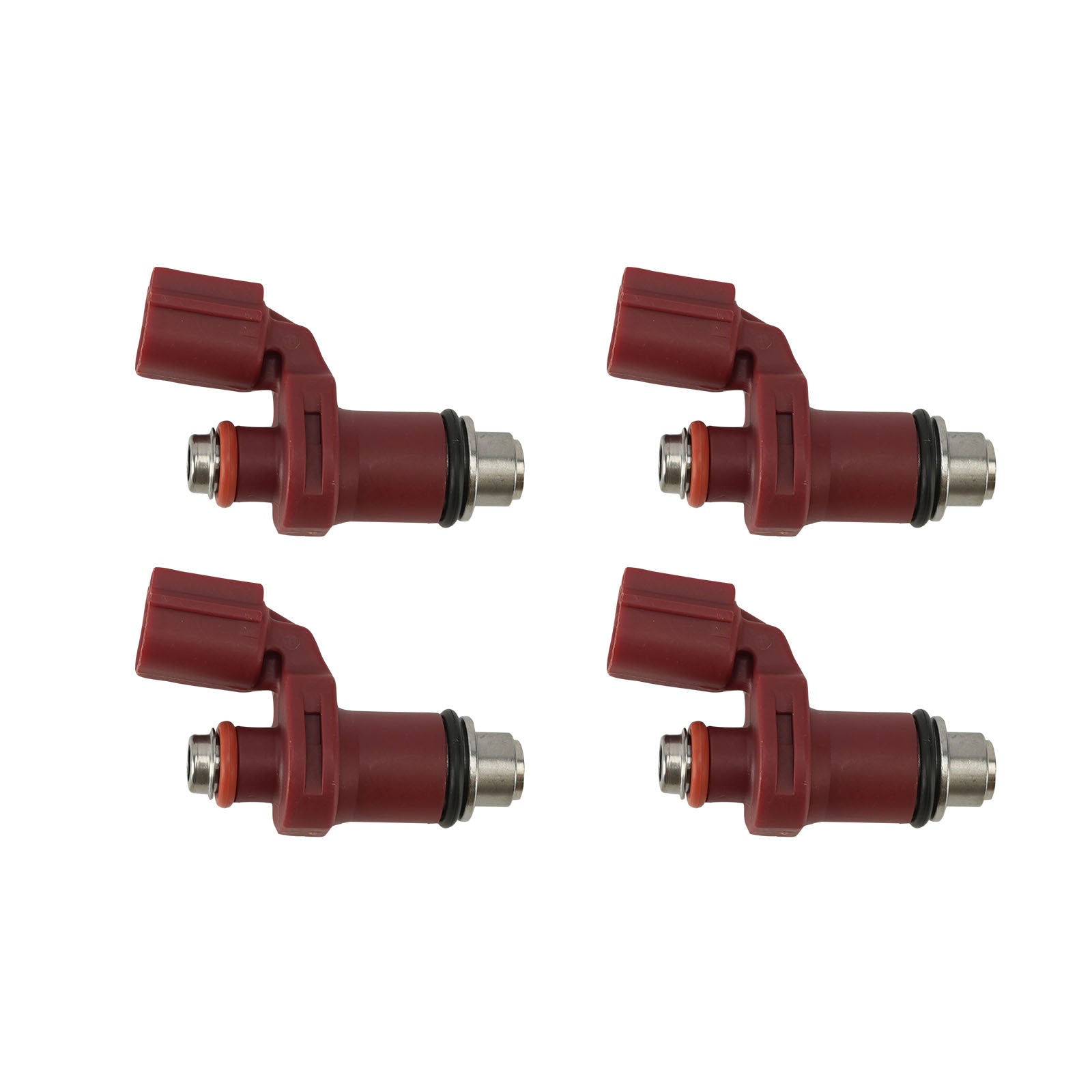 4PC Fuel Injectors 6FP-13761-00-00 For Yamaha Outboard 75HP 90HP