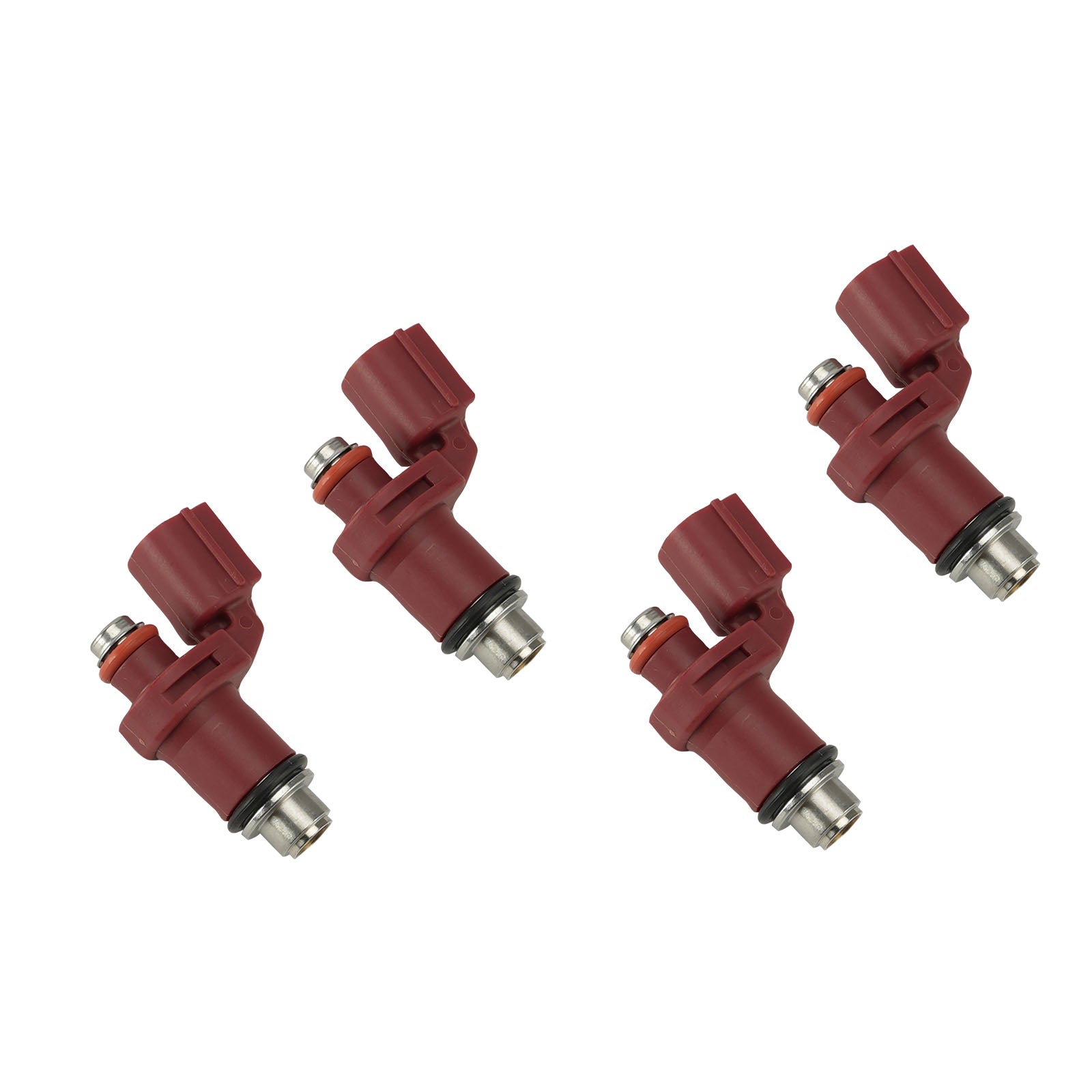 4PC Fuel Injectors 6FP-13761-00-00 For Yamaha Outboard 75HP 90HP