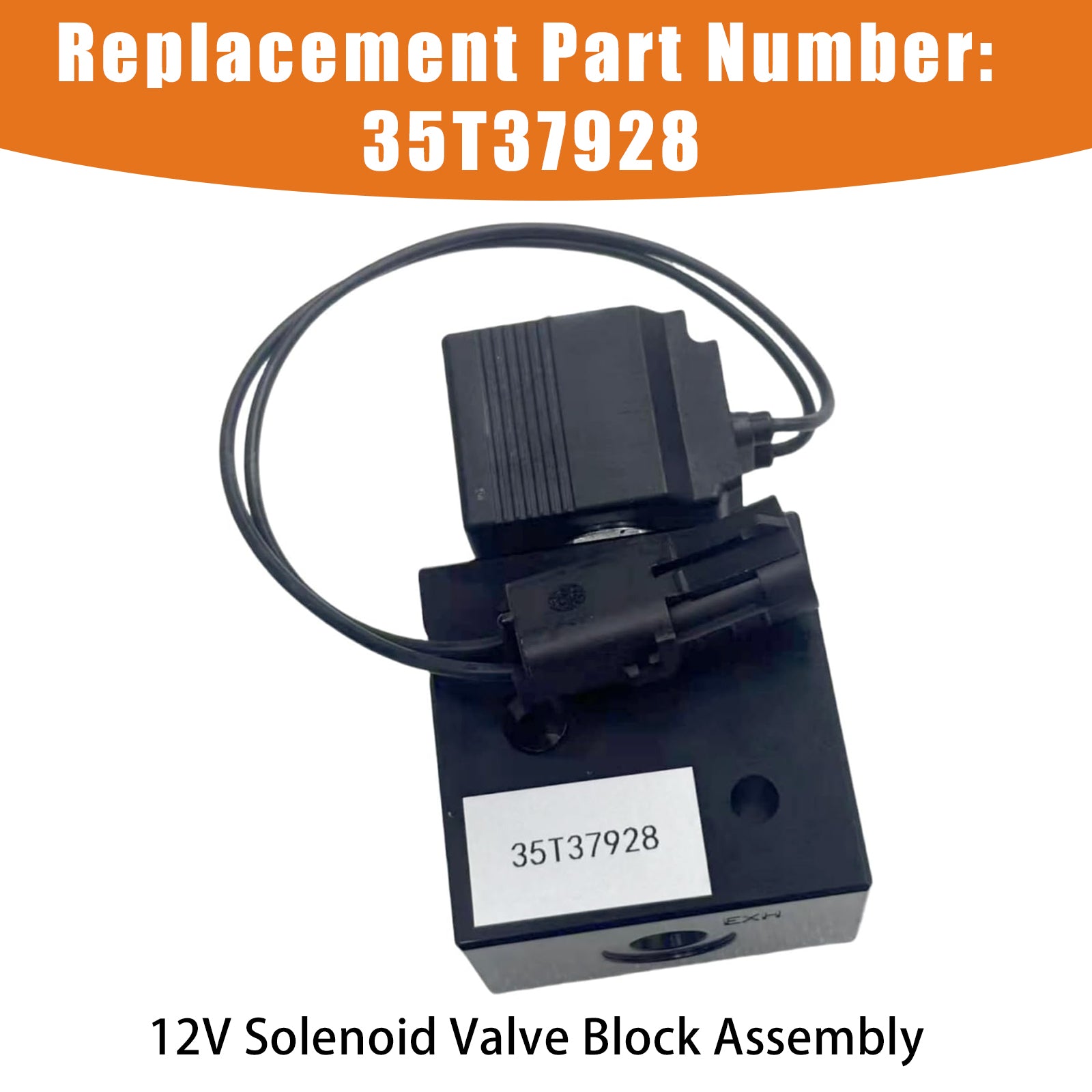35T37928 Solenoid Valve 12V Block Assembly Fits For Muncie PTO Dump Truck