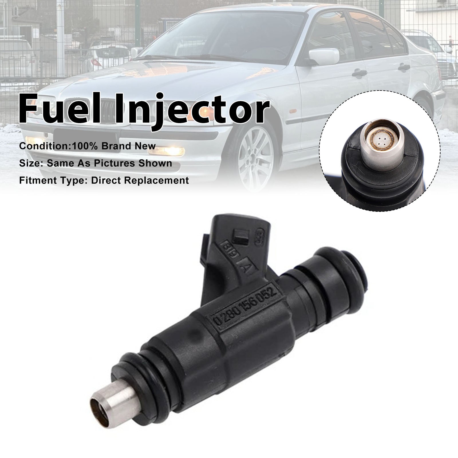 1Pcs Fuel Injector For BMW 3 Series M3 2000-2006 Z3 2001-2003 0280156052