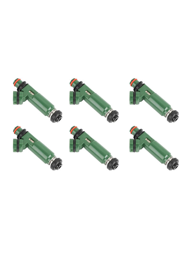 6Pcs Fuel Injector For Toyota Landcruiser FZJ78 1FZ-FE 1999-06 23250-66010