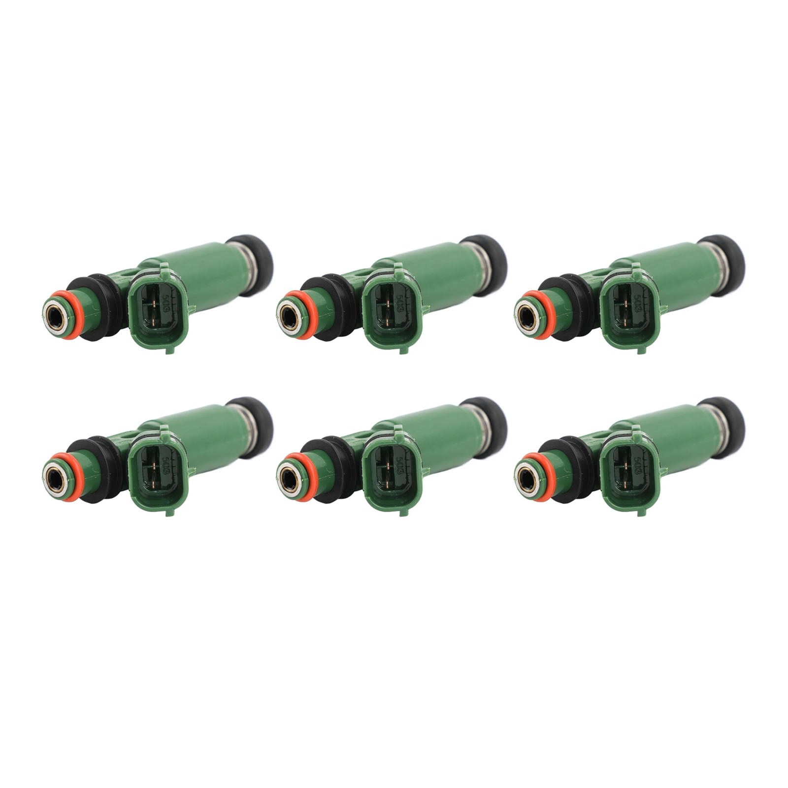 6Pcs Fuel Injector For Toyota Landcruiser FZJ78 1FZ-FE 1999-06 23250-66010