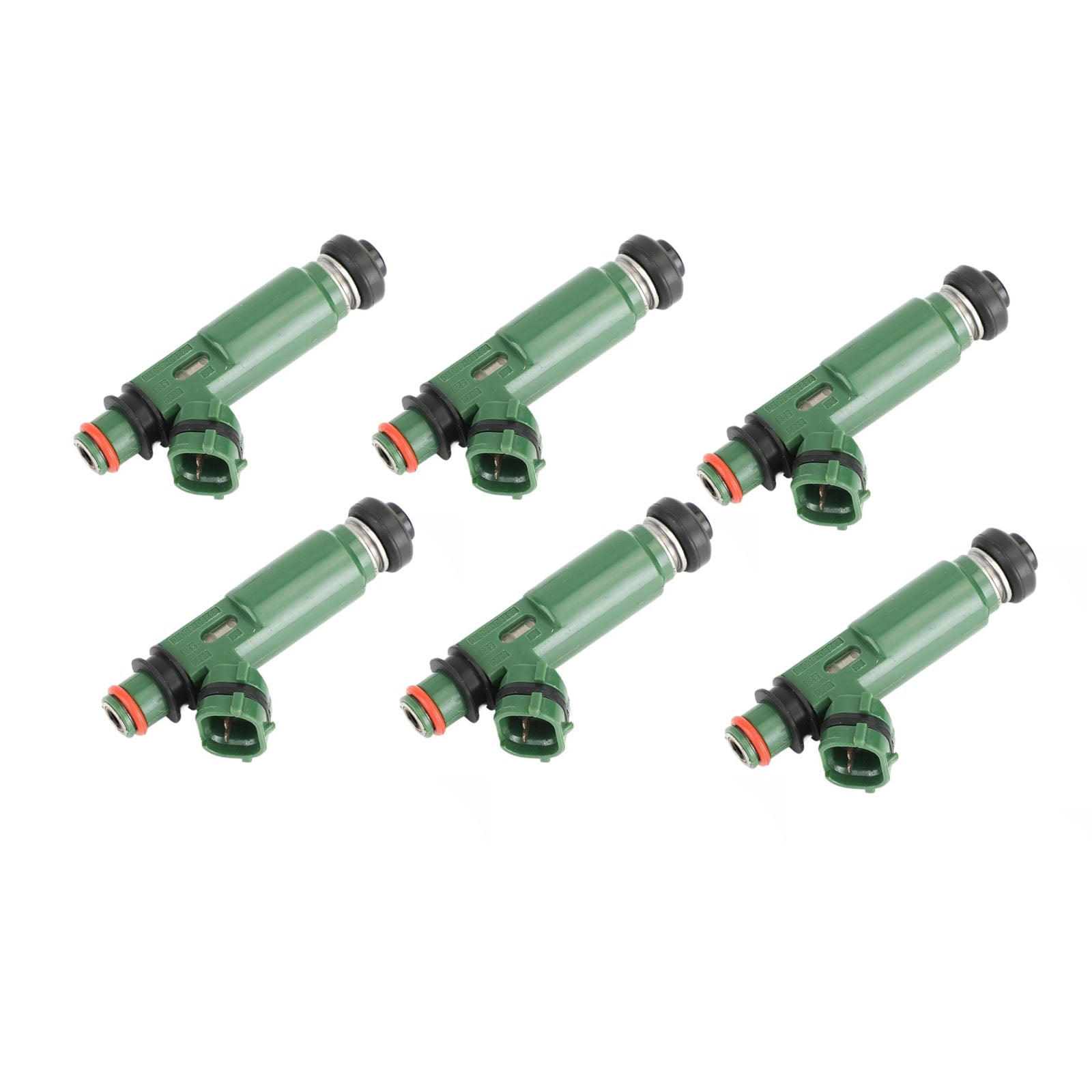 6Pcs Fuel Injector For Toyota Landcruiser FZJ78 1FZ-FE 1999-06 23250-66010