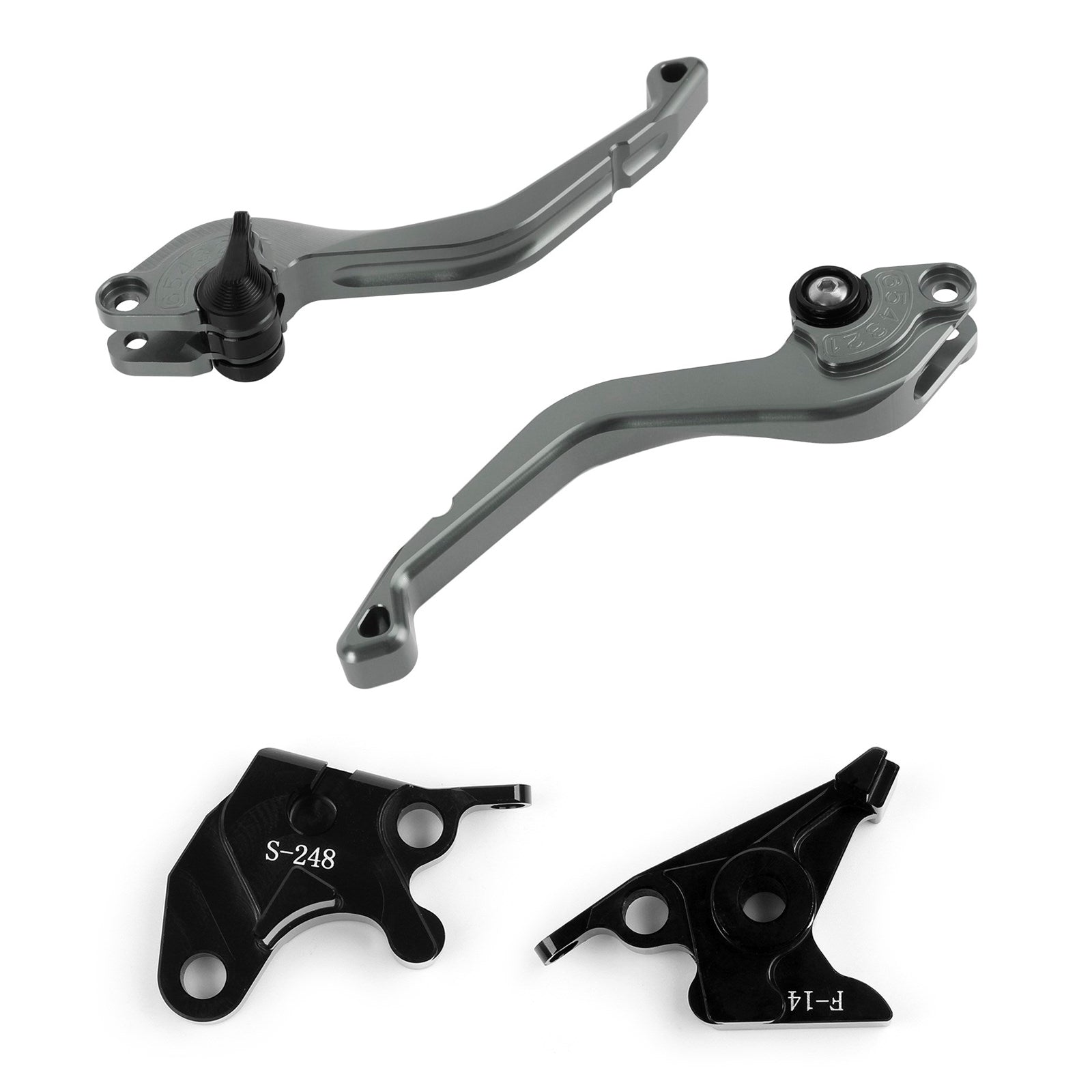Short Clutch Brake Lever fit for Suzuki GSXR600 750 1000 DL650 GSR600 T