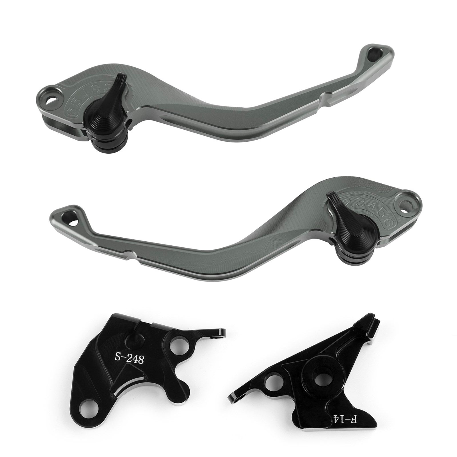 Short Clutch Brake Lever fit for Suzuki GSXR600 750 1000 DL650 GSR600 T