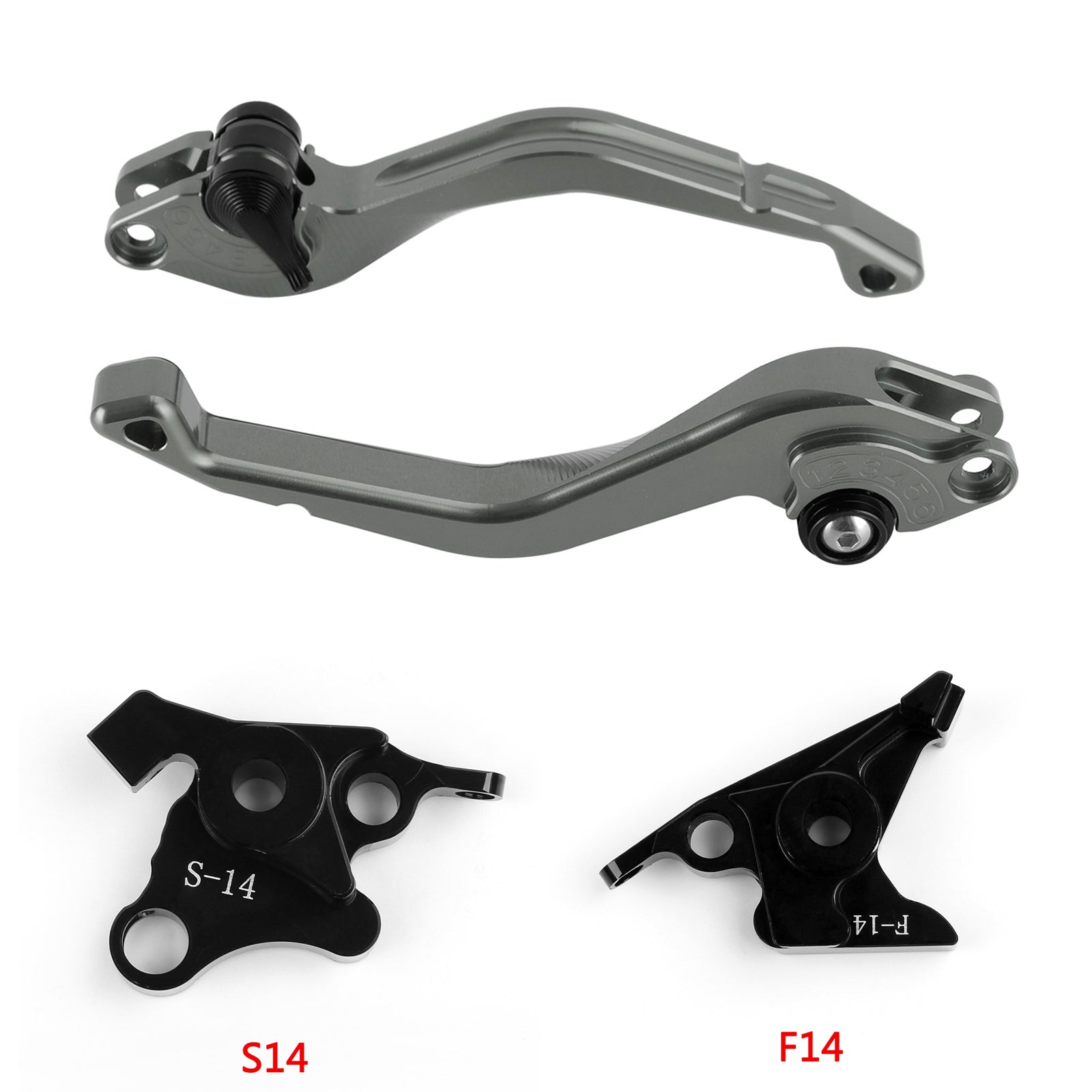 Short Clutch Brake Lever fit for Suzuki GSF650 GSX1250 GSXR1300 DL1000 T